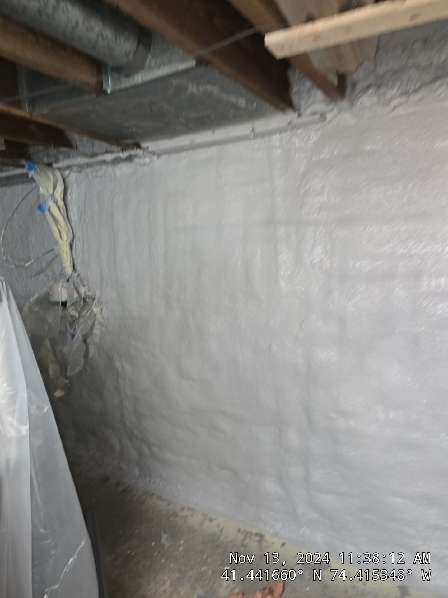 Attic Insulation using open cell spray foam by NYS Foam & Energy