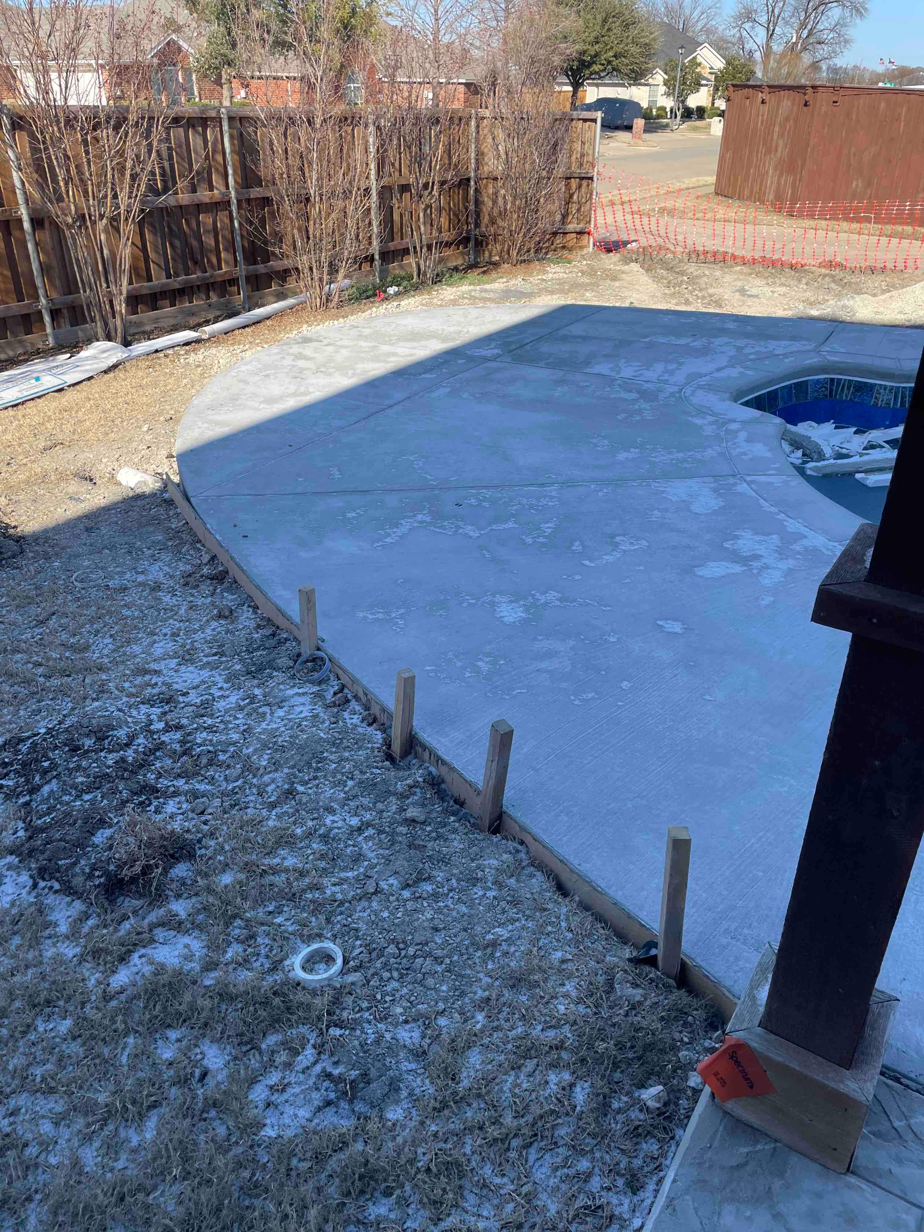 Freeform Pool with Raised Spa and Blue Tile by Pinnacle Pools and Spas - DFW