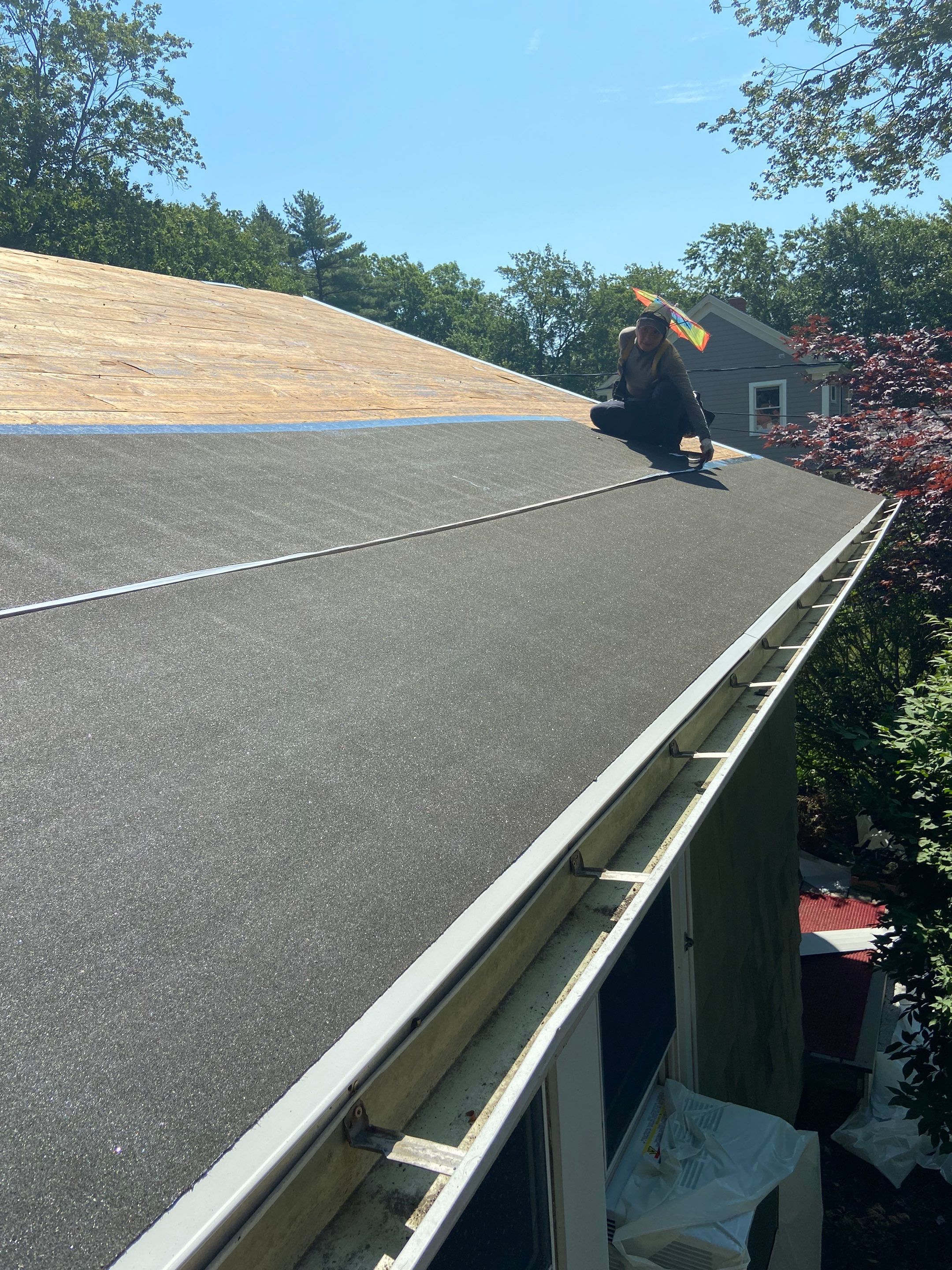 Residential Roofing Installation using Owens Corning TruDefinition by Sensible Home Solutions