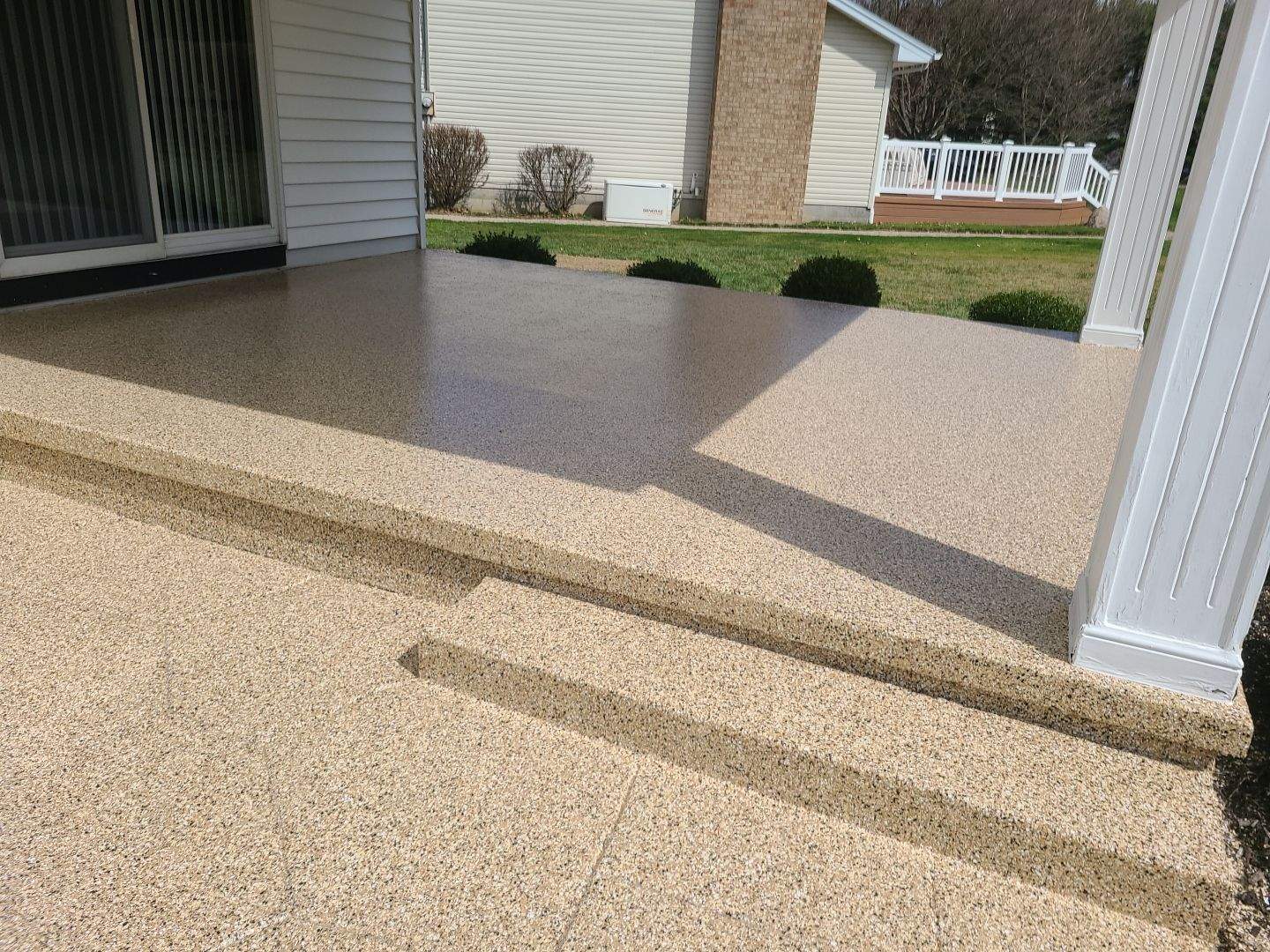 Porch & Patio in Sandstone - Poland, OH by Alexander Concrete Coatings