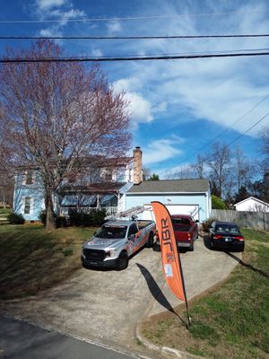 Roof replacement by hail and wind damage