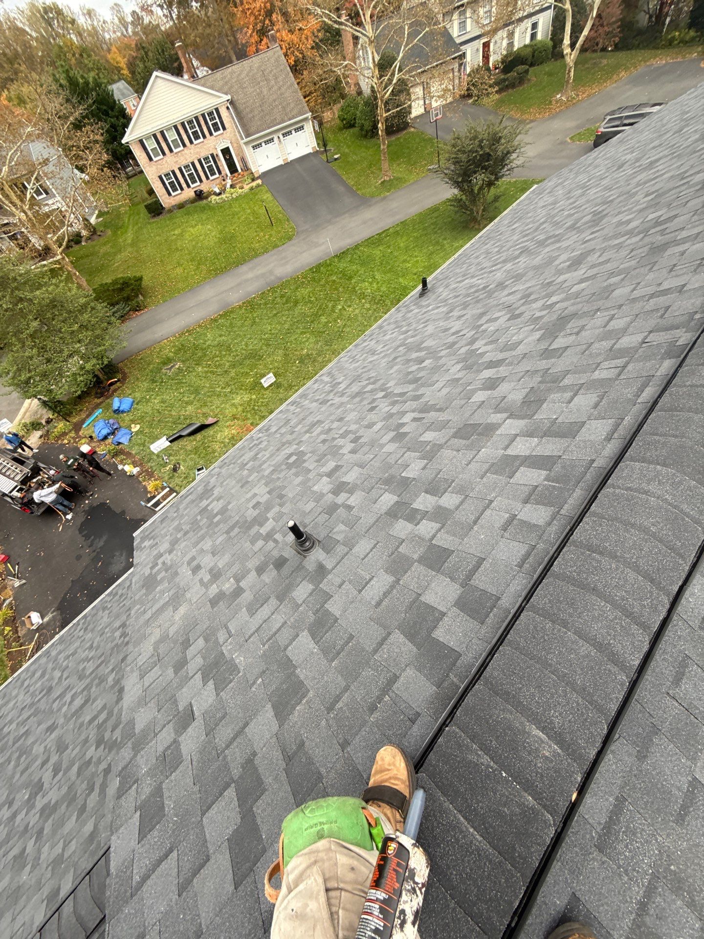 Alexandria :Residential Roof Replacement with CertainTeed Landmark Pro in Max Def Moire Black  by RM Banning, Inc.