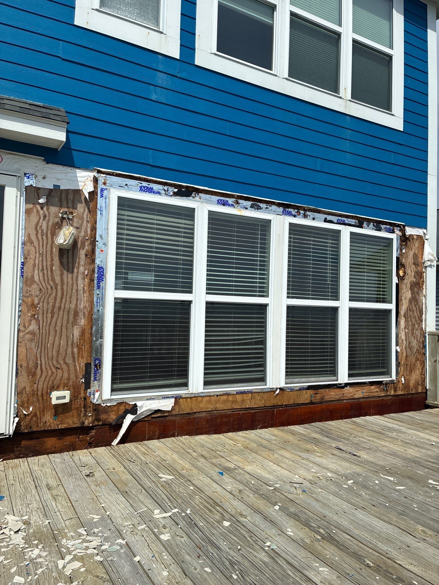 Oceanfront Structural Repair and Exterior Rebuild in Oak Island NC | RGR Construction and Roofing, LLC by RGR Construction and Roofing, LLC