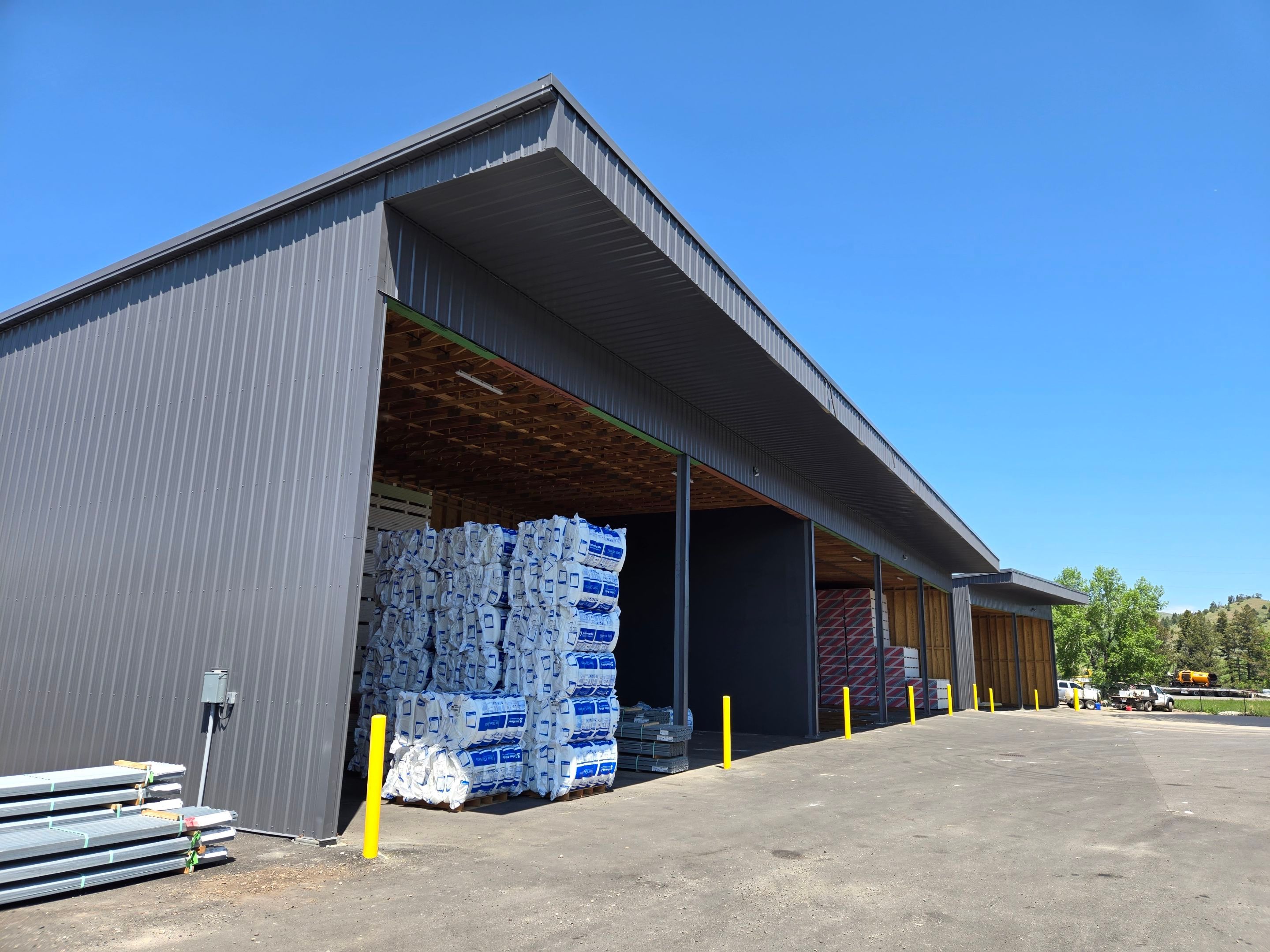 Foundation Building Material Slips by Blue Room Construction LLC