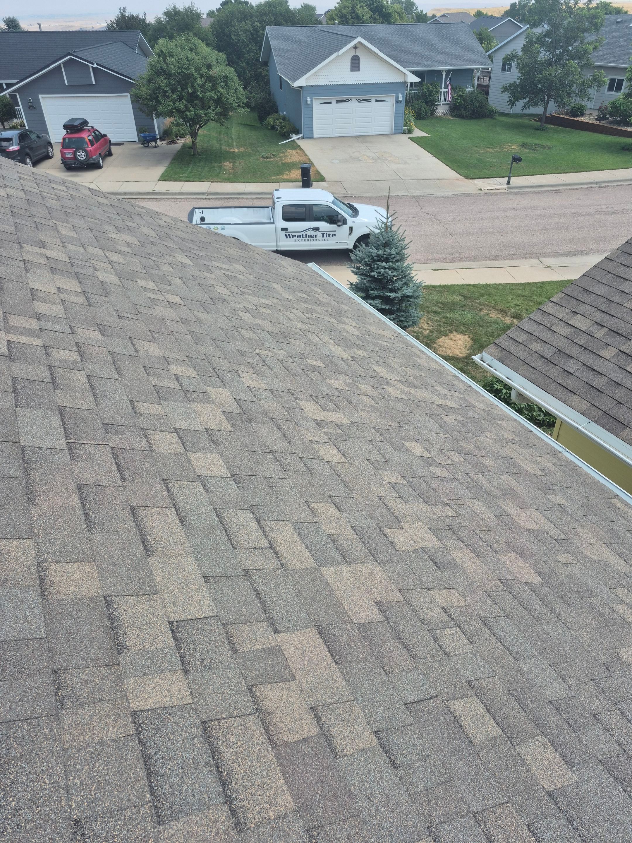 Malarkey Vista Shingle install in high wind neighborhood. by Weather-Tite Exteriors LLC