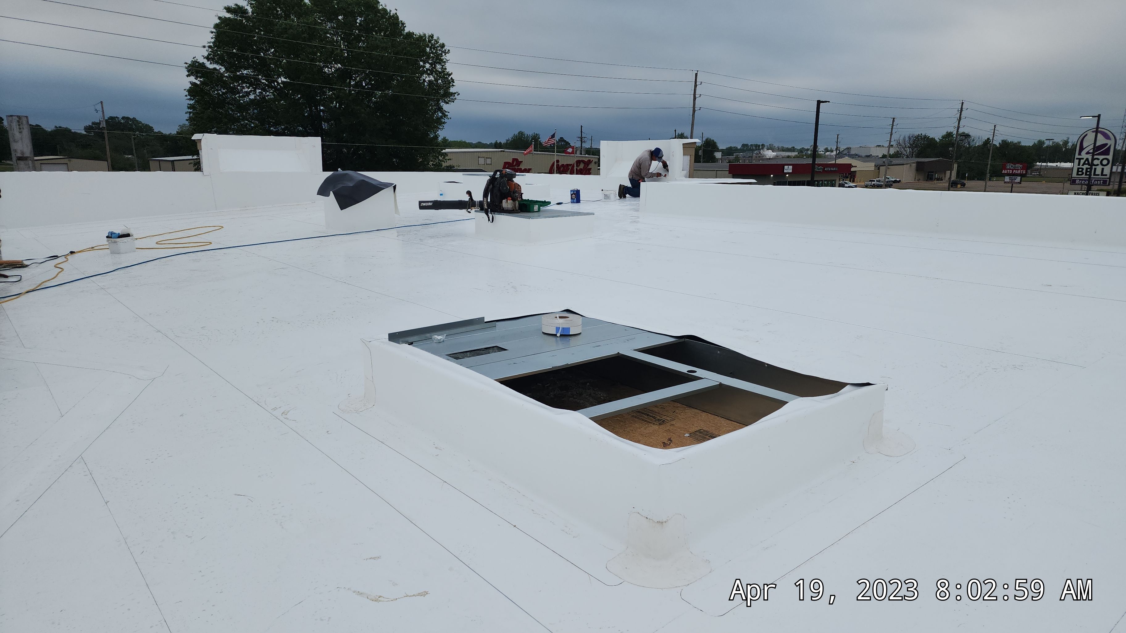 Chicken Express, Nashville by Hostetler Roofing