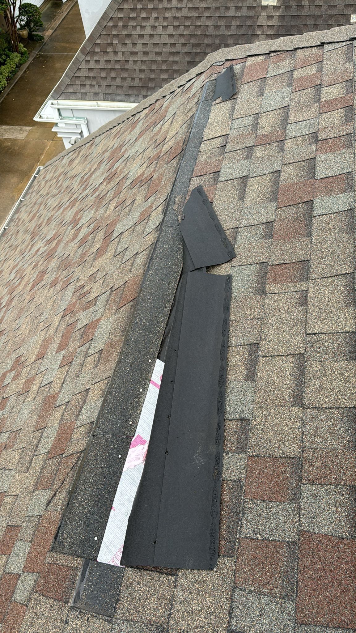 Hail Damage using Owen's Corning Duration (Lifetime) Shingles by Roof Repair Company