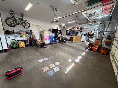 Feather Gray Epoxy Floor Coating Installation in Sioux Falls