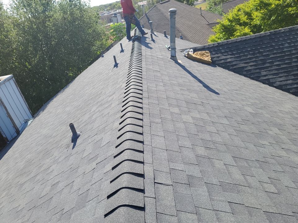 Architectural Shingle Roof Replacement and Exterior Restoration in Round Rock by Caliber Restoration LLC