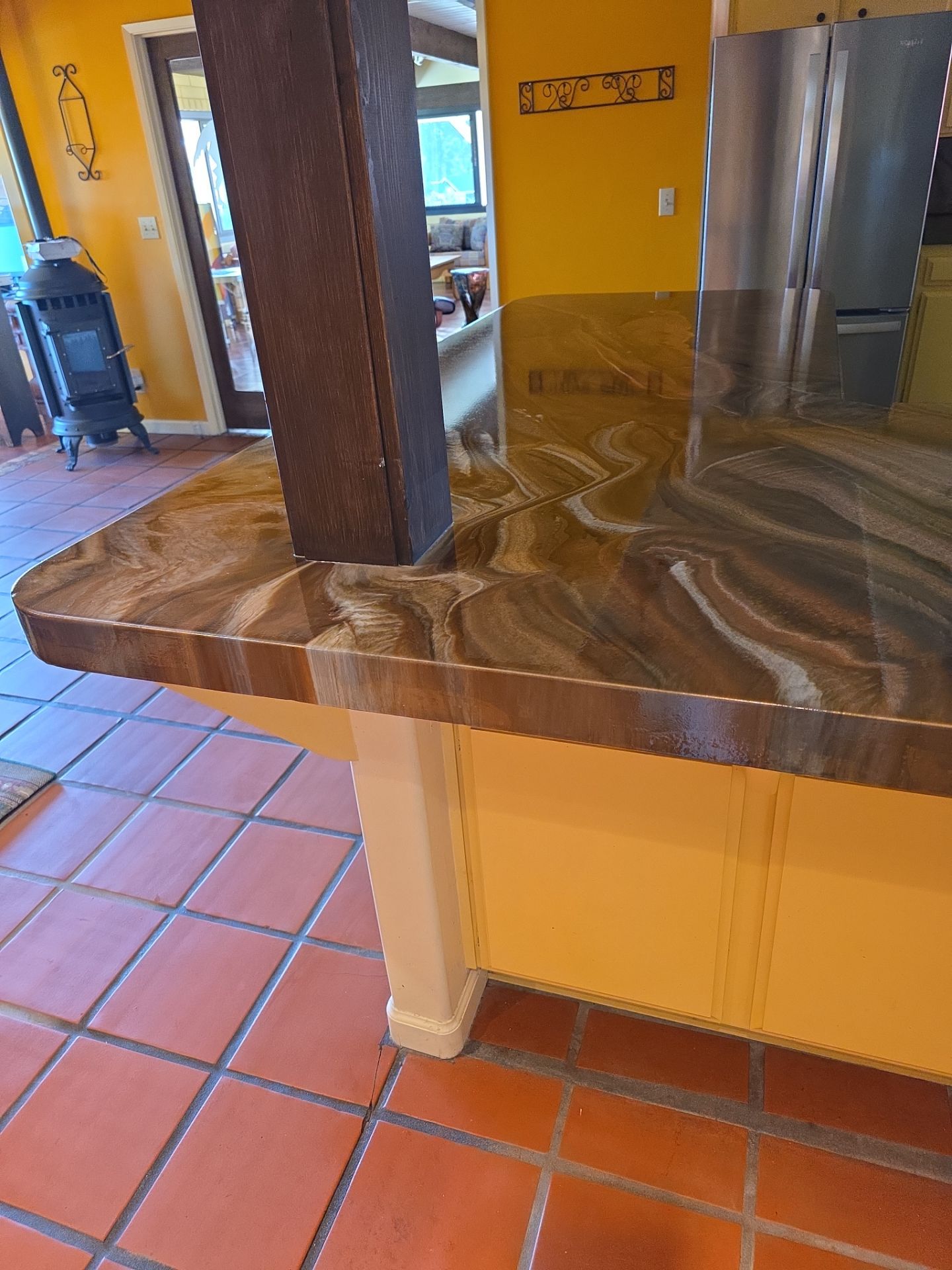 Epoxy countertops by Matt Gifford Painting LLC