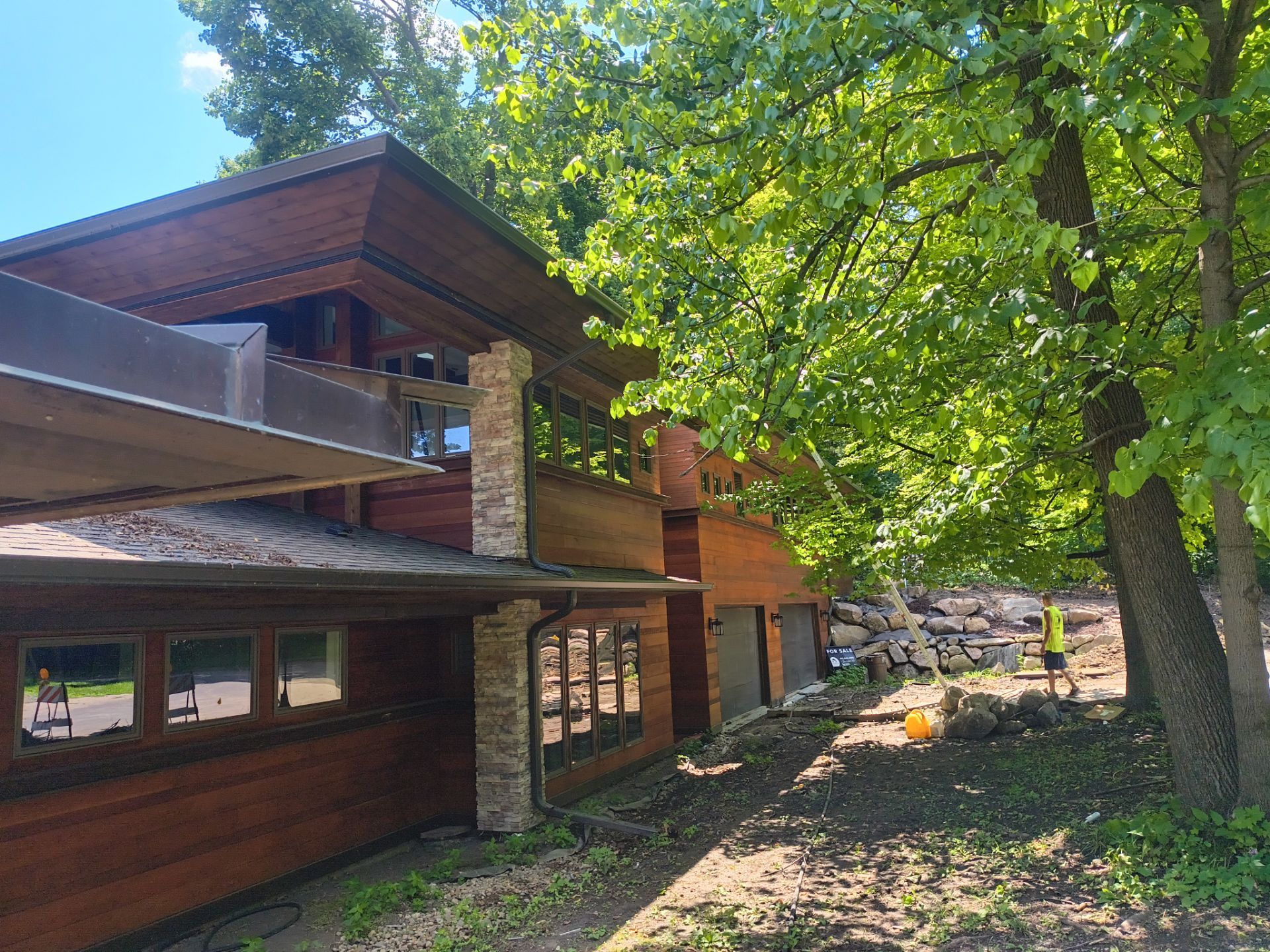 6-Inch Mocha Seamless Gutters Installed in Mound, MN by Next Level Seamless Gutters / Exteriors Inc.