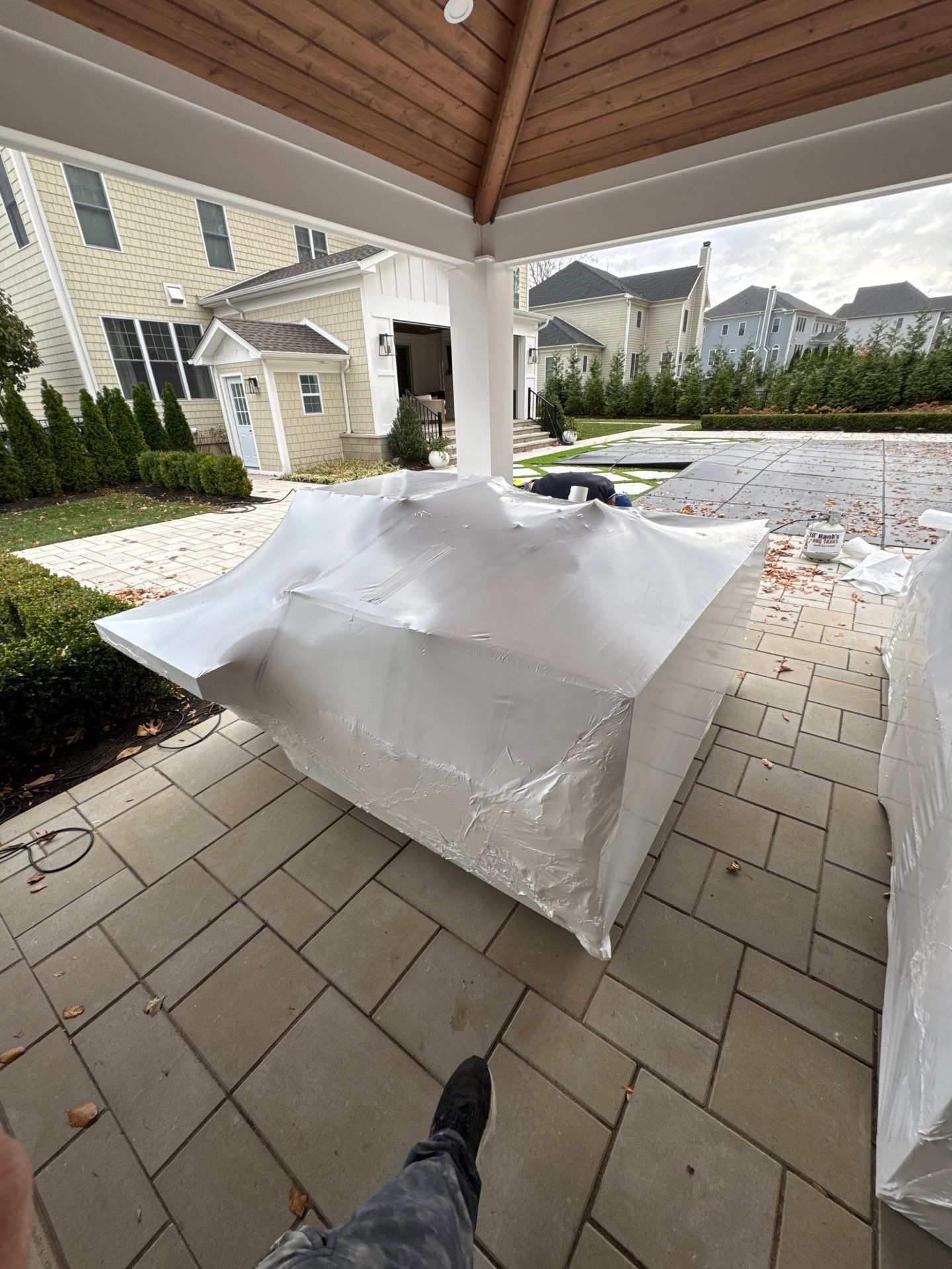 Shrink Wrapping in Lincroft, NJ by Clearview Washing