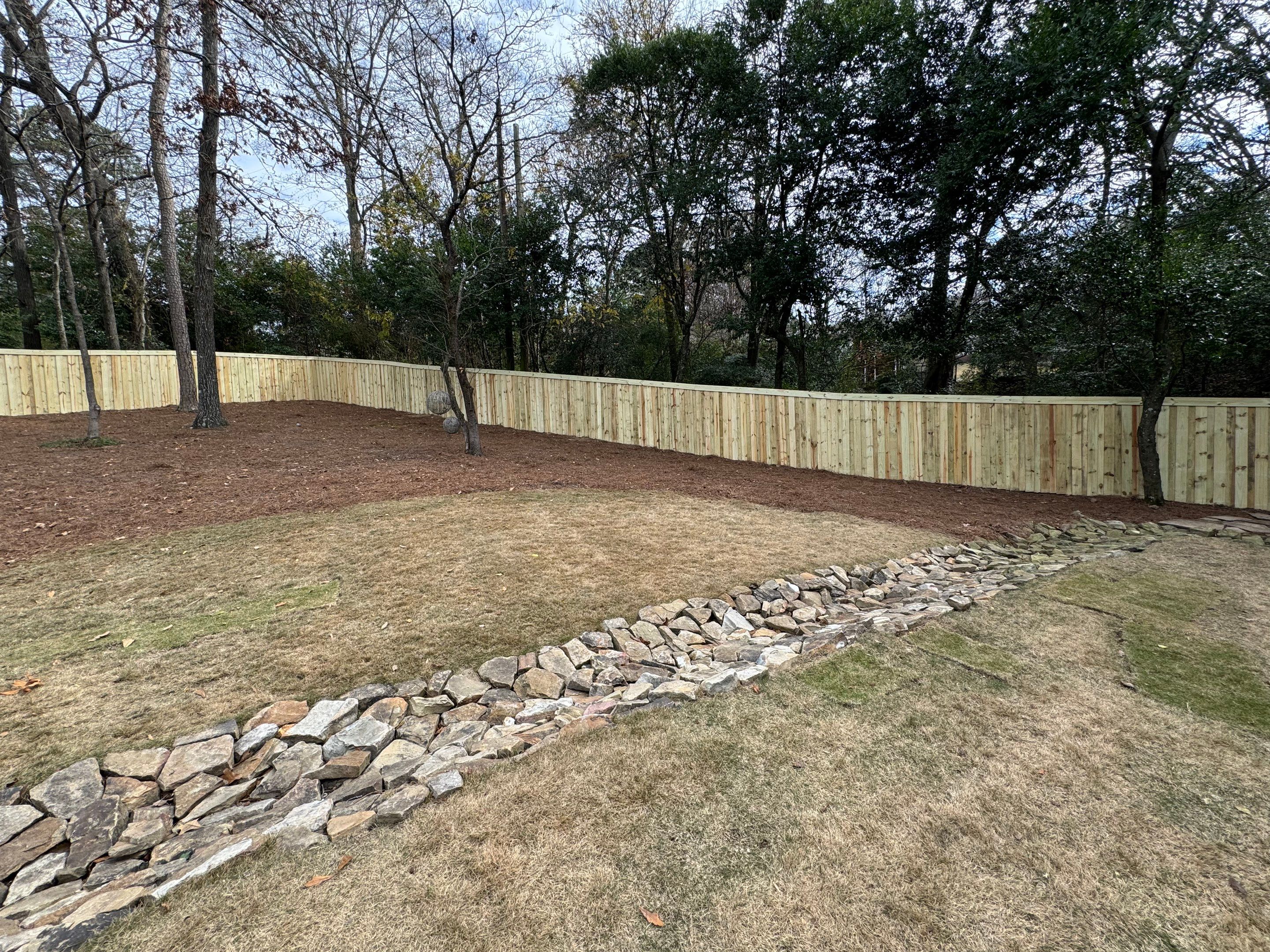 Crestline - Board on Board Fence by Pillar and Pine