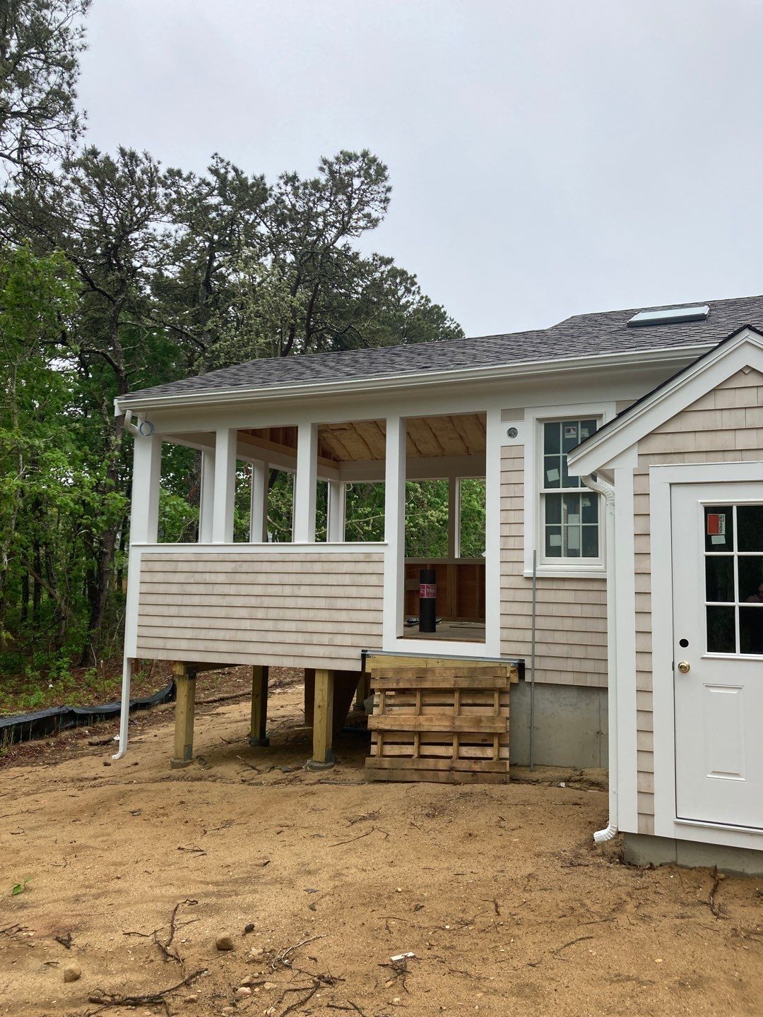 Gutter Installation using 5" K-Style Aluminum Gutter in Harwich, MA by Gutter Pro Enterprises