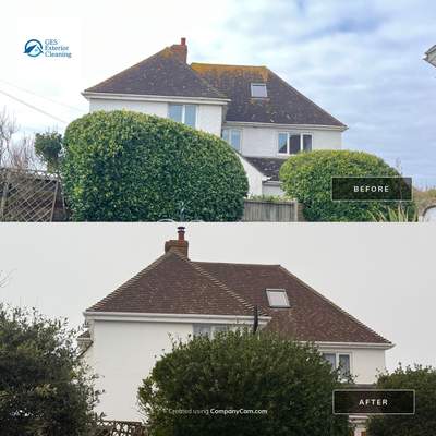 Roof and Patio Clean Bognor Regis by Ges Exterior Cleaning ltd
