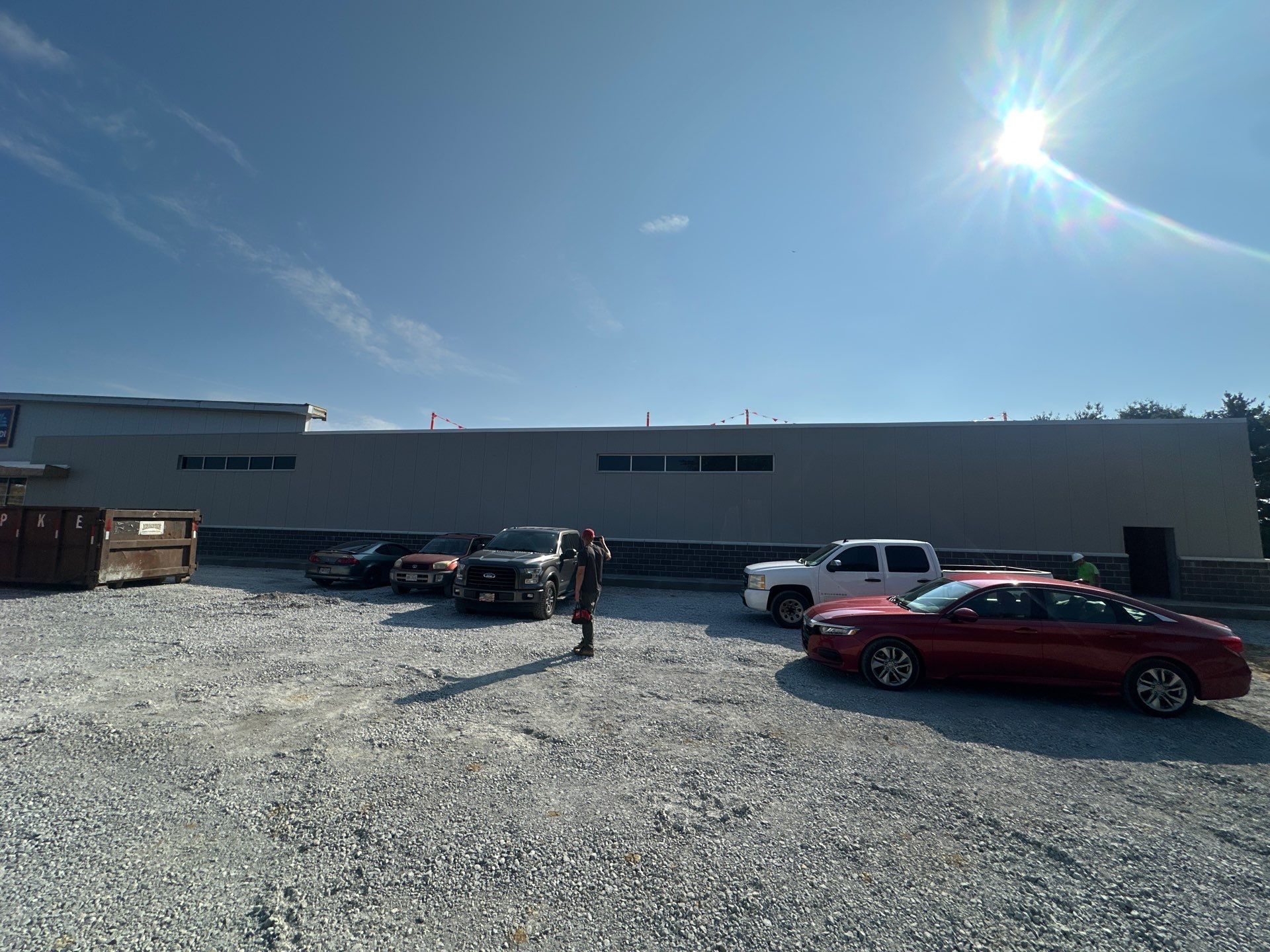 Commercial Siding  using Insulated roof and wall panels by Nitro Roofing and Construction