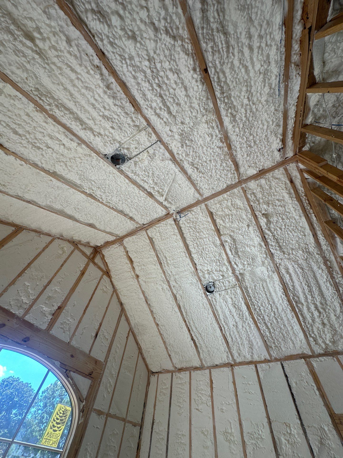 Another beautiful custom home in Dallas fully encapsulated ✔️ by Apex Insulation Solutions