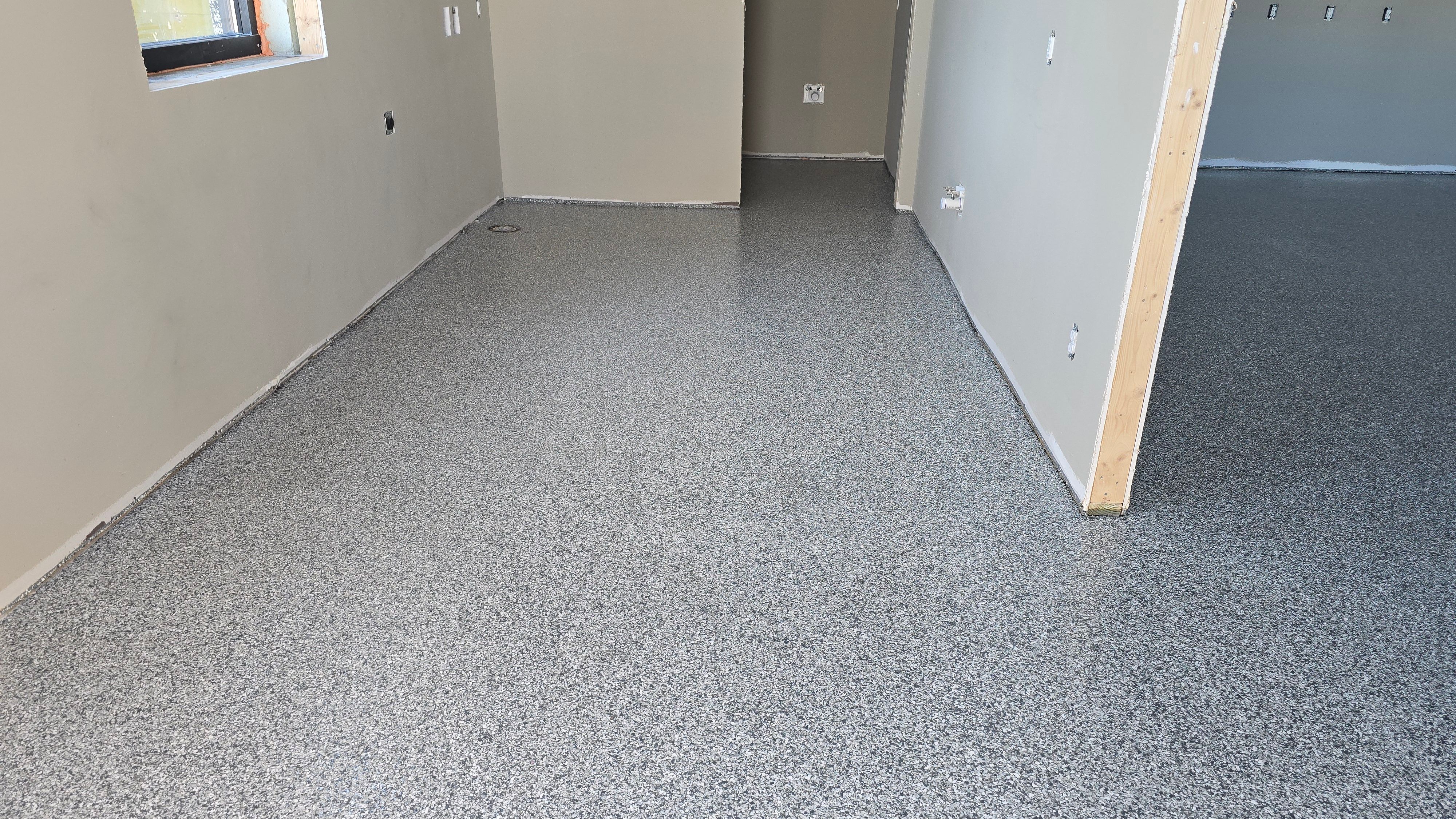 Commercial Space Upgraded Using Gravel by Elite Floor Solutions