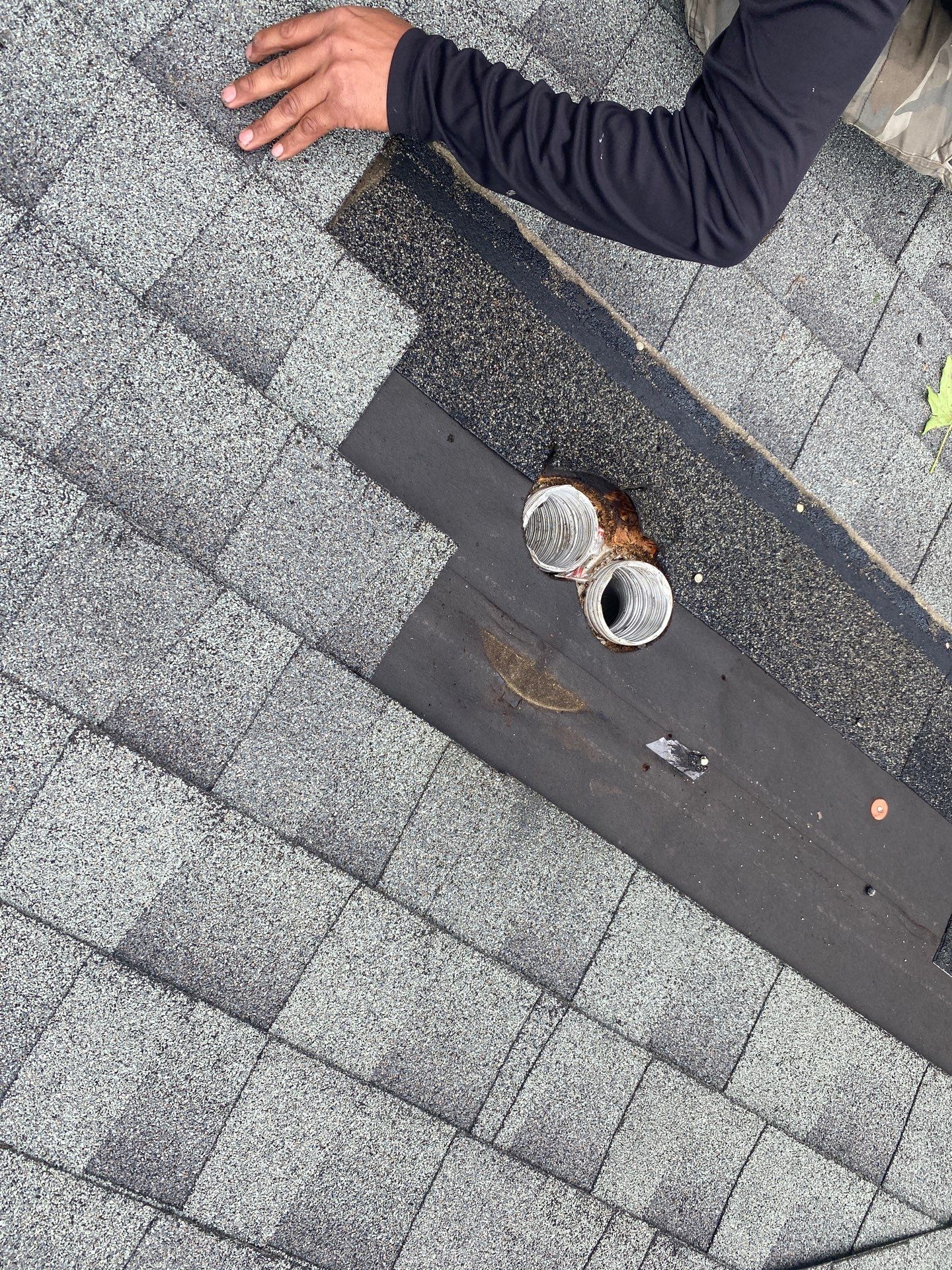 Hail Damage using Owen's Corning Duration (Lifetime) Shingles by Roof Repair Company