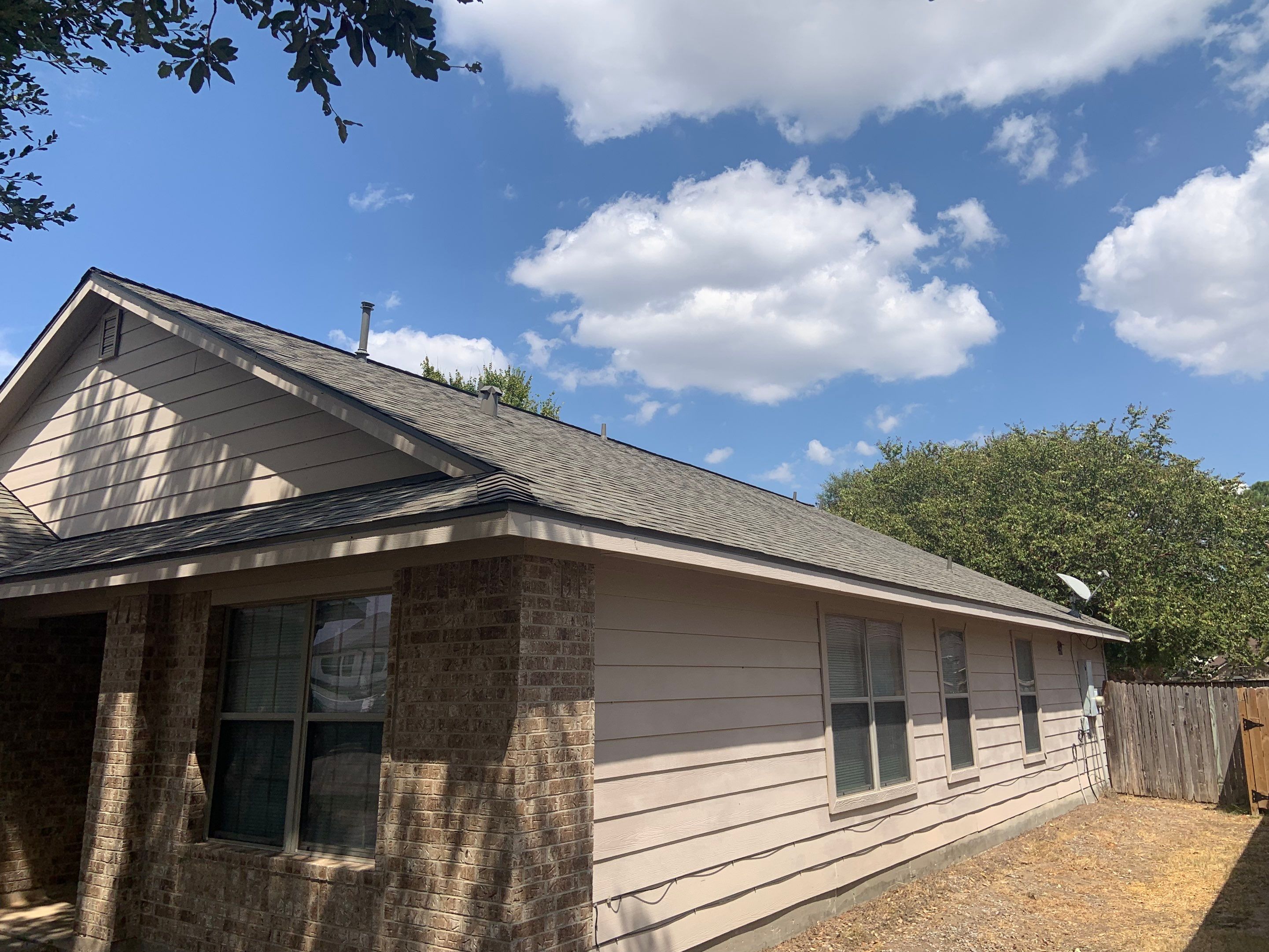 AMIG approved this roof for wind damage, fascia painting, and window work. by Roof Repair Services LLC