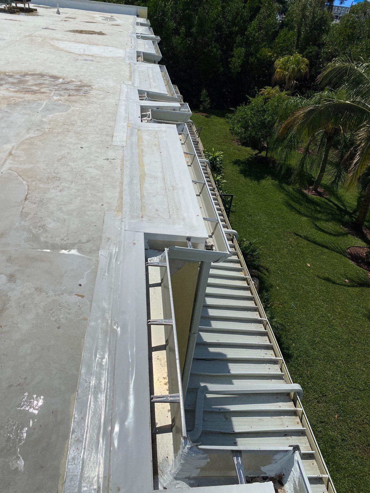 Downspout Installation in Punta Gorda FL  by Gutter Professors