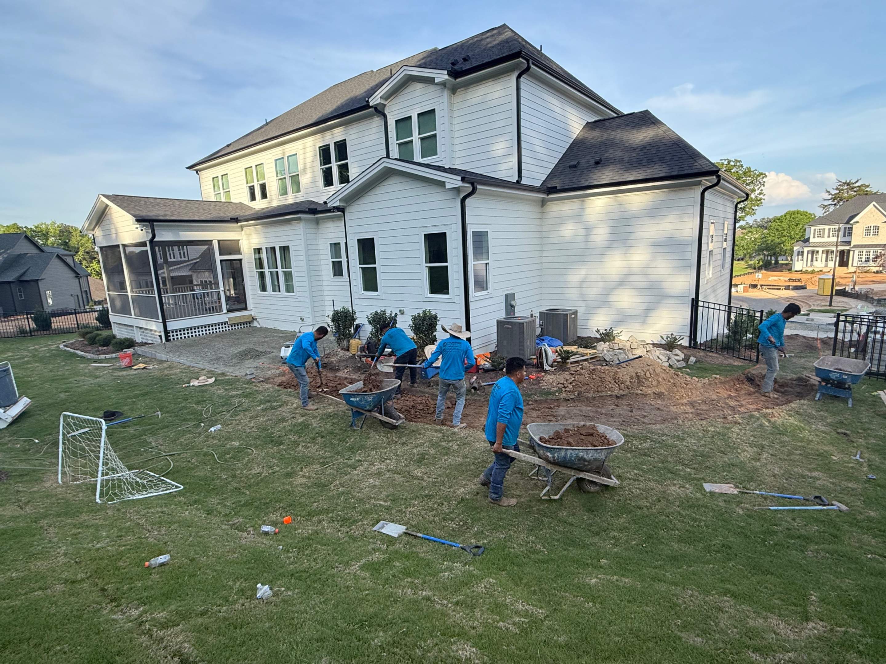 Project in Durham by Martinez Brother’s Nc Landscaping Inc