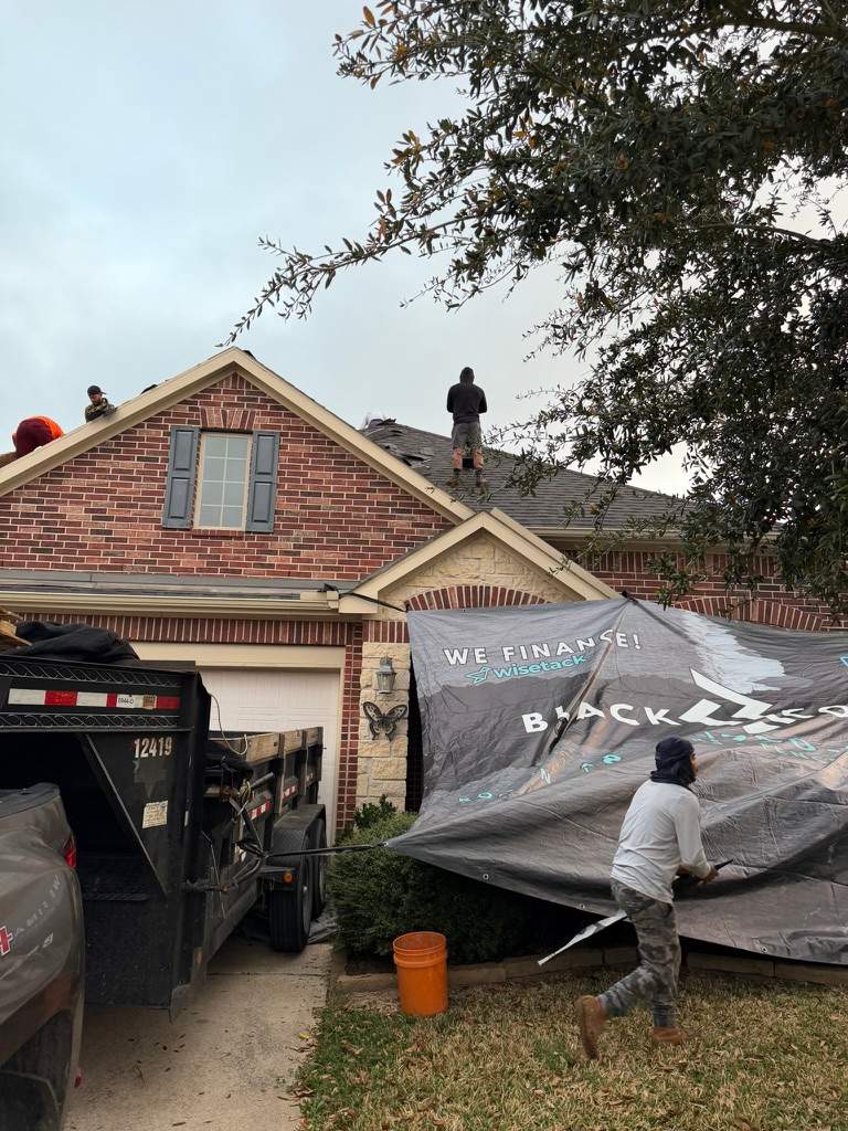 Project in Fulshear by Black Coast Roofing