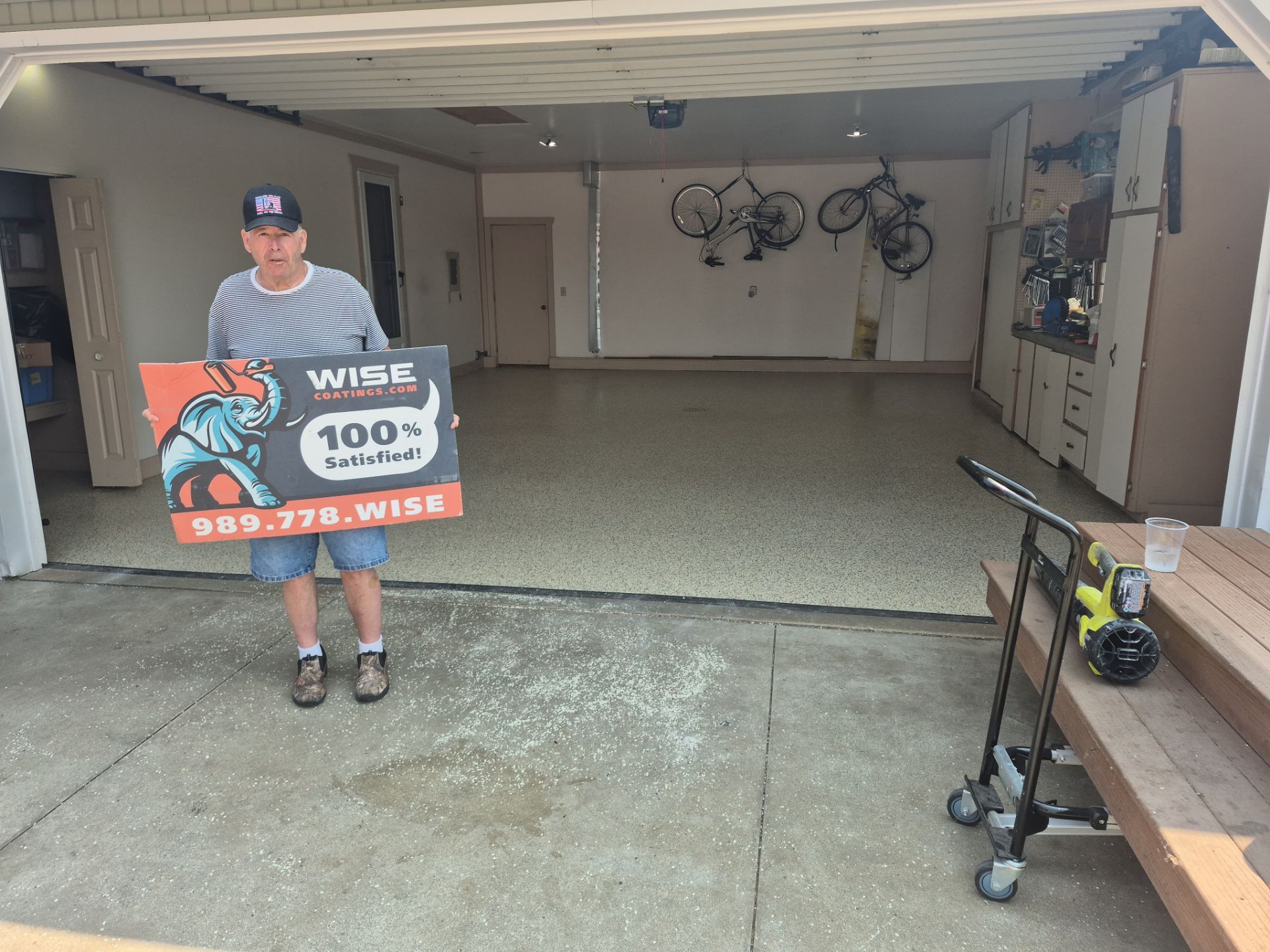 Project in Essexville by Wise Coatings of Central Michigan