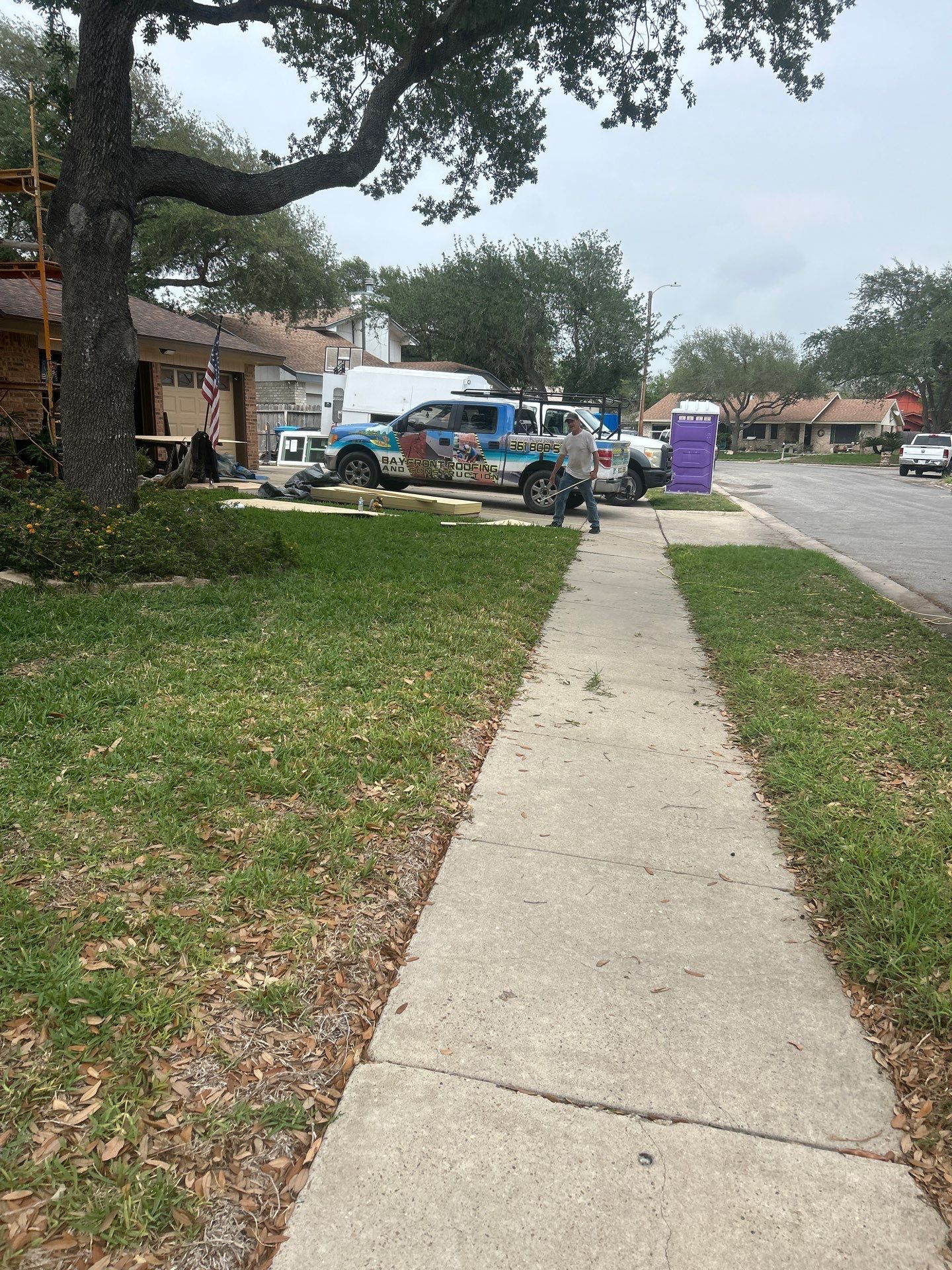 Portland Texas Exterior Remodel by Bayfront Roofing and Construction
