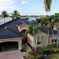 24ga 1.5" Mechanical Seam Dark Bronze  by Total Roofing System The Metal Roof Experts