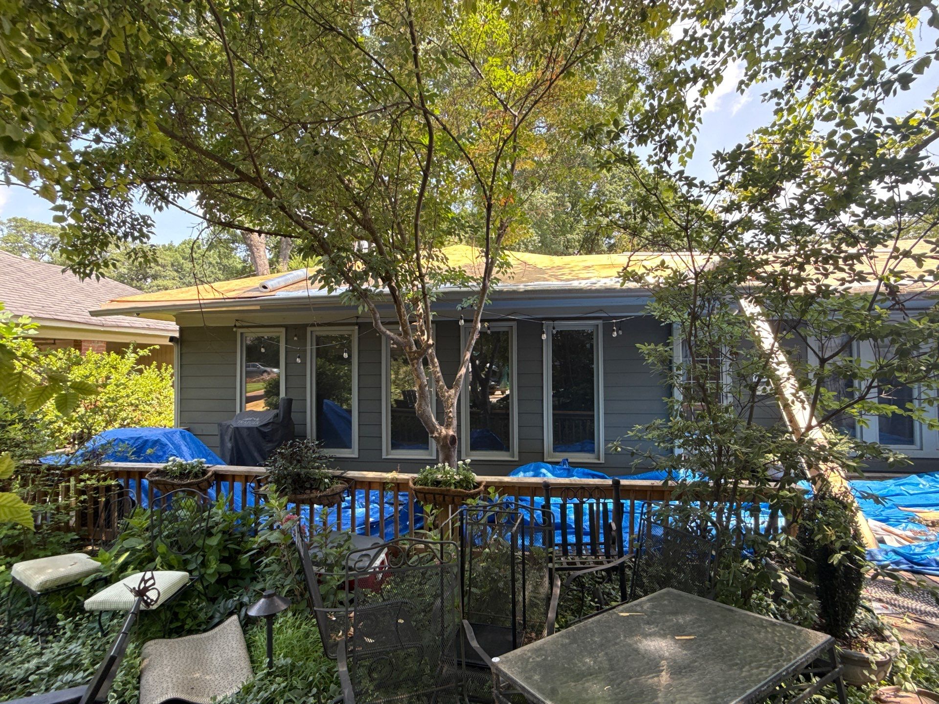 Tree Damage Restoration and Asphalt Shingle Roof Replacement in Memphis by Revival Roofing Services