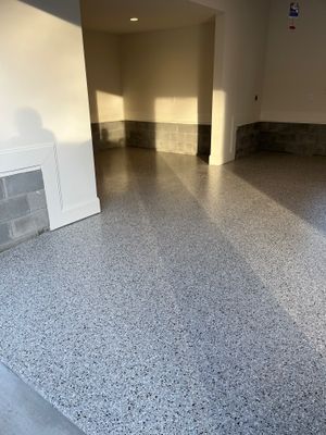 Garage Floor Coating using Cabin Fever