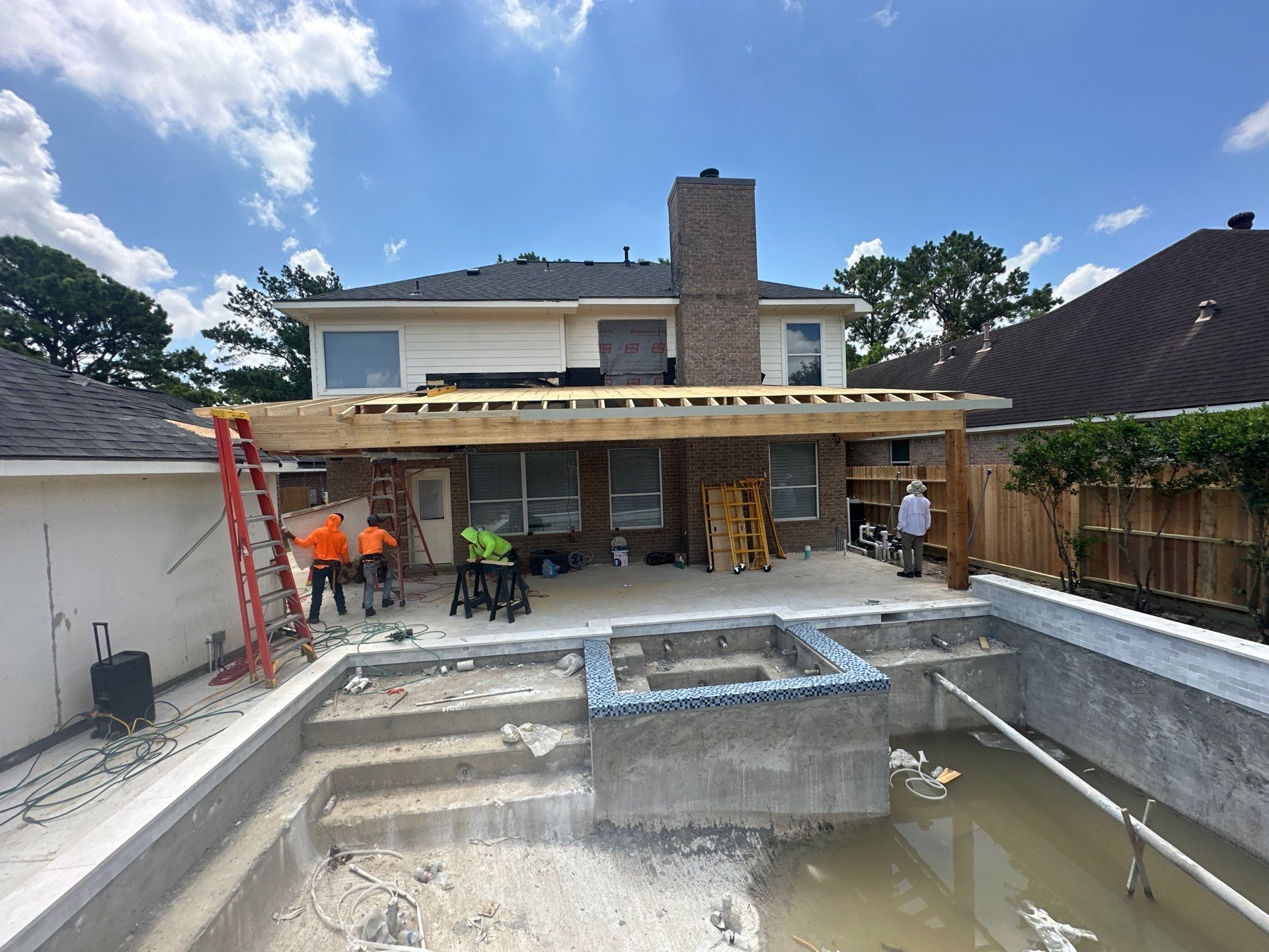Patio Cover in Cinco Ranch by SophAlx LLC