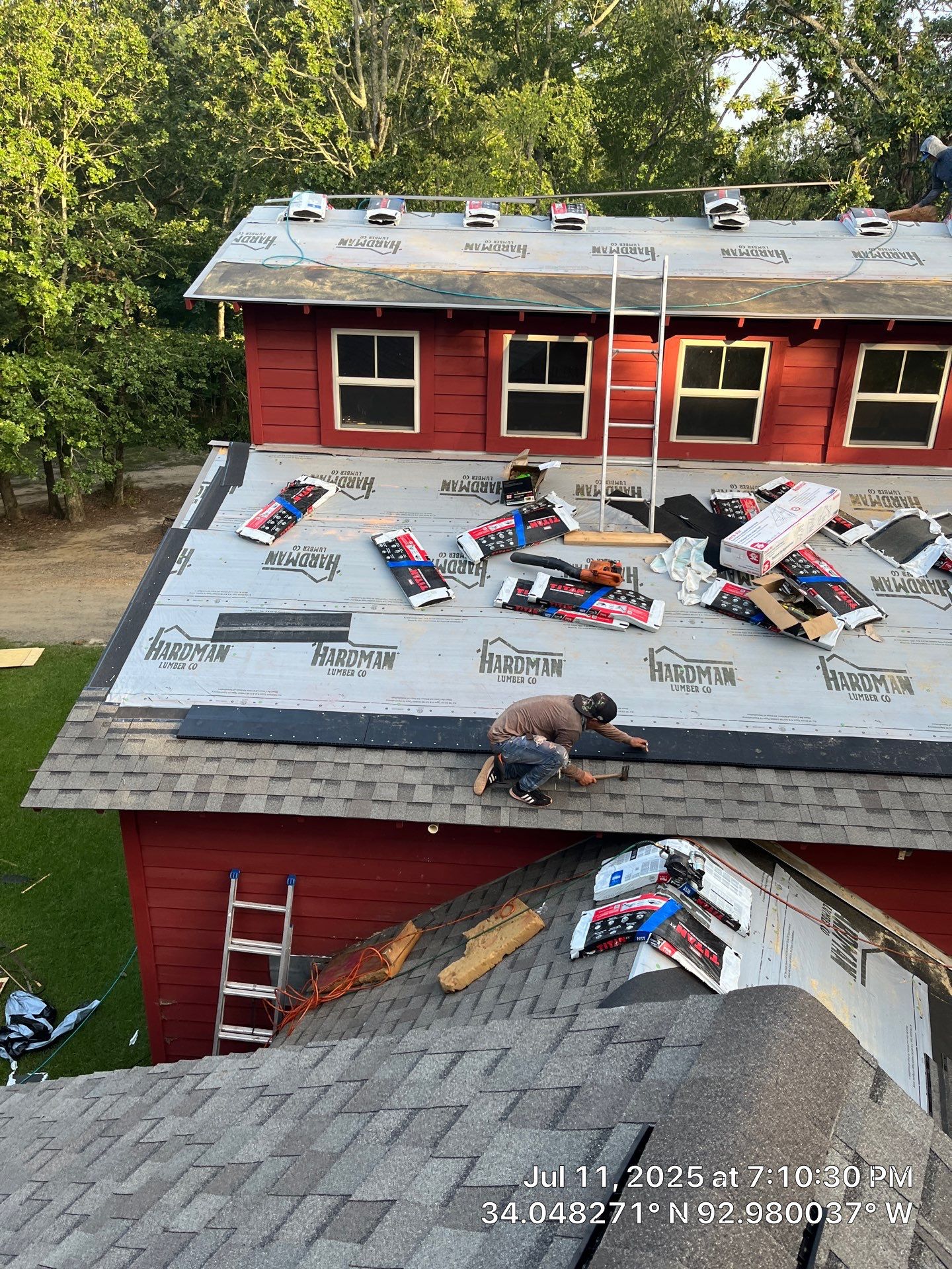 Arkadelphia Roof Replacement: Converting Metal to Titan XT Architectural Shingles by Temple Roofing and Exteriors