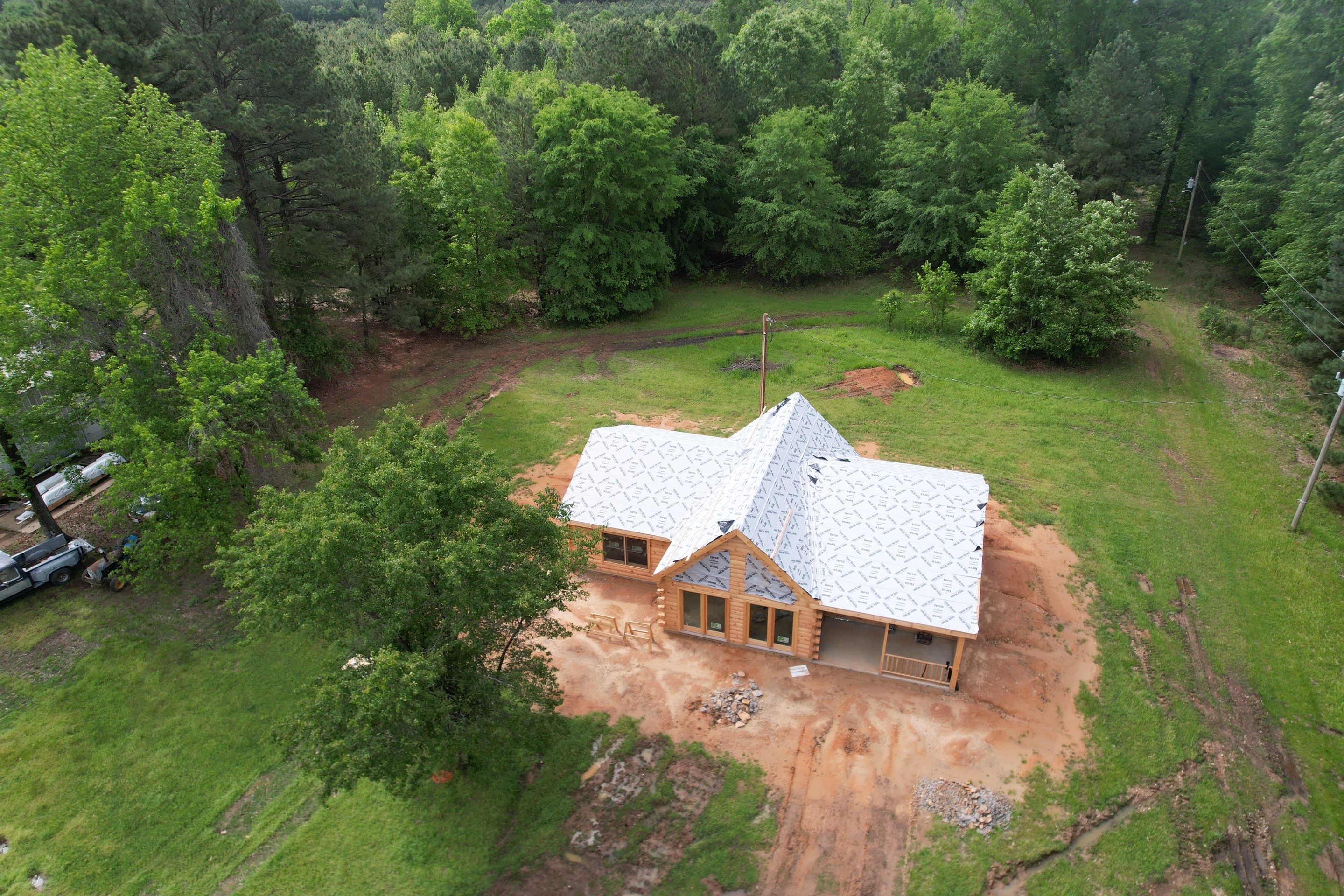 New Home Construction using 29 gauge metal by Hostetler Roofing