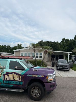 Orlando Residential Standing Seam Metal Roof Installation in Light Stone