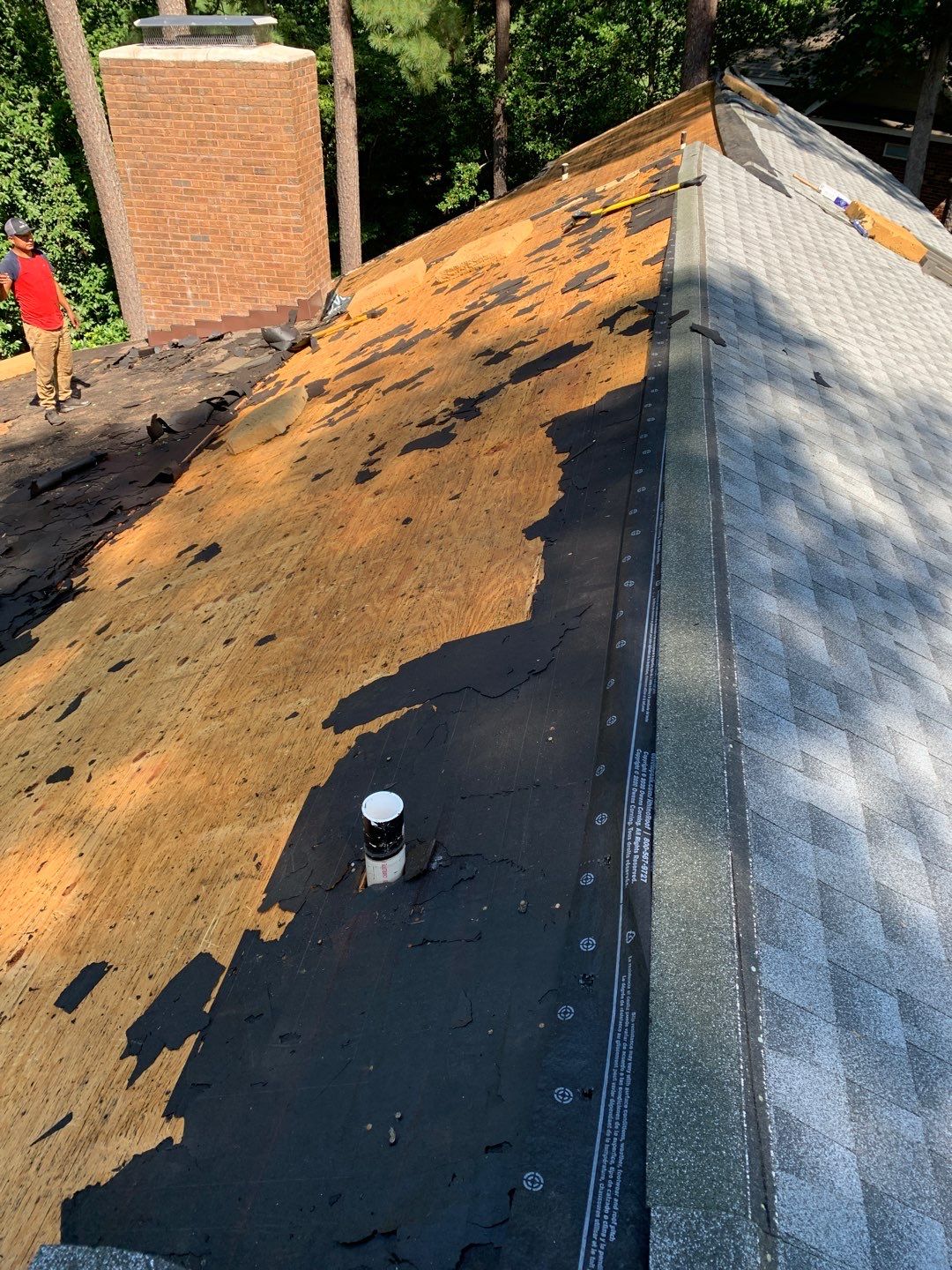 Residential Roofing Installation - Re-Roof by American Roofing NC