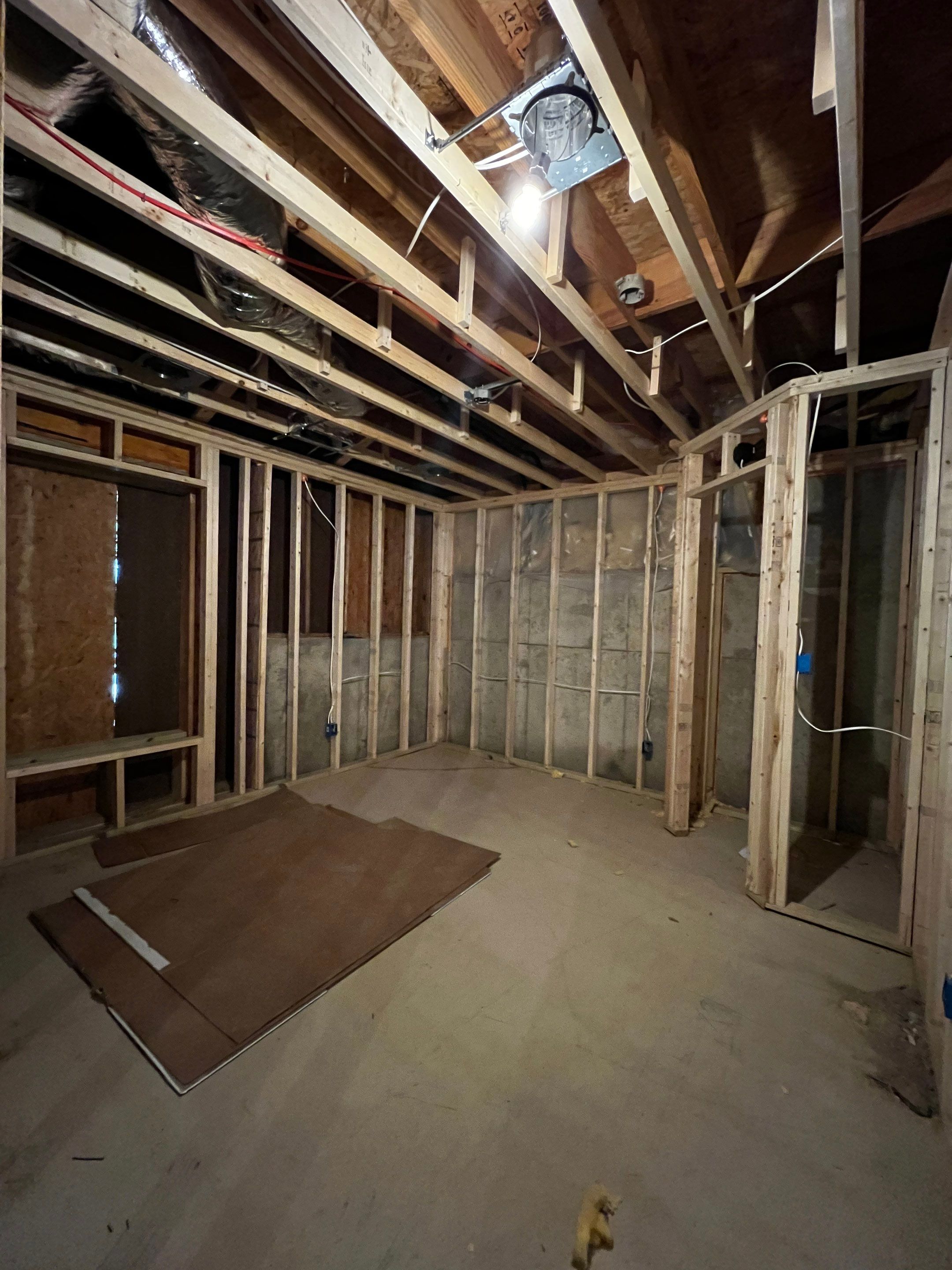 Custom Basement Remodeling With Home Theater and Bar in Woodstock by Swift Home Renovations