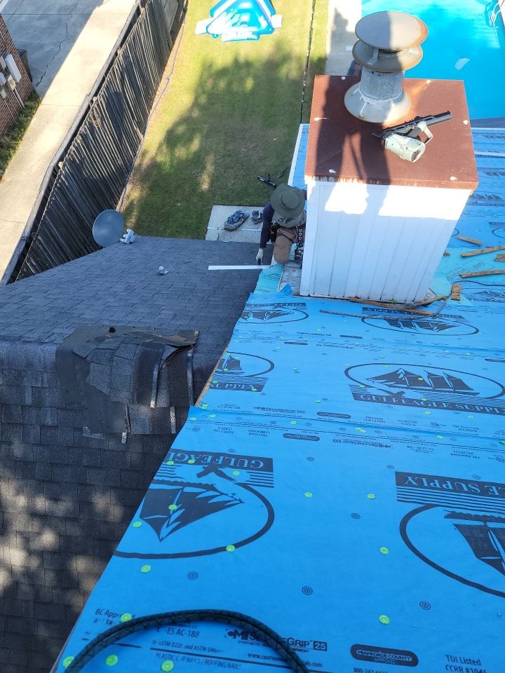 Residential Roofing Repair using Roof Replacement by American Roofing & Construction LLC