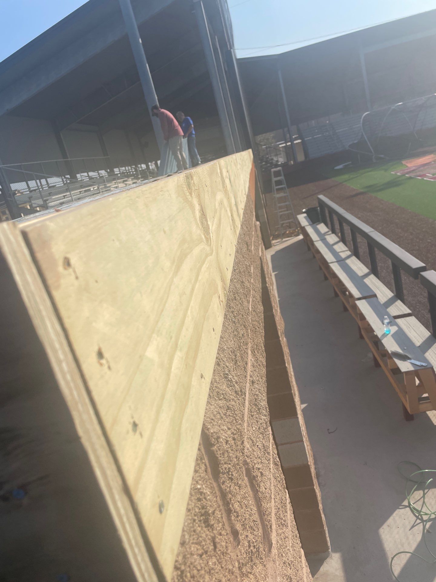 Wildcat Dugout by Bayfront Roofing and Construction