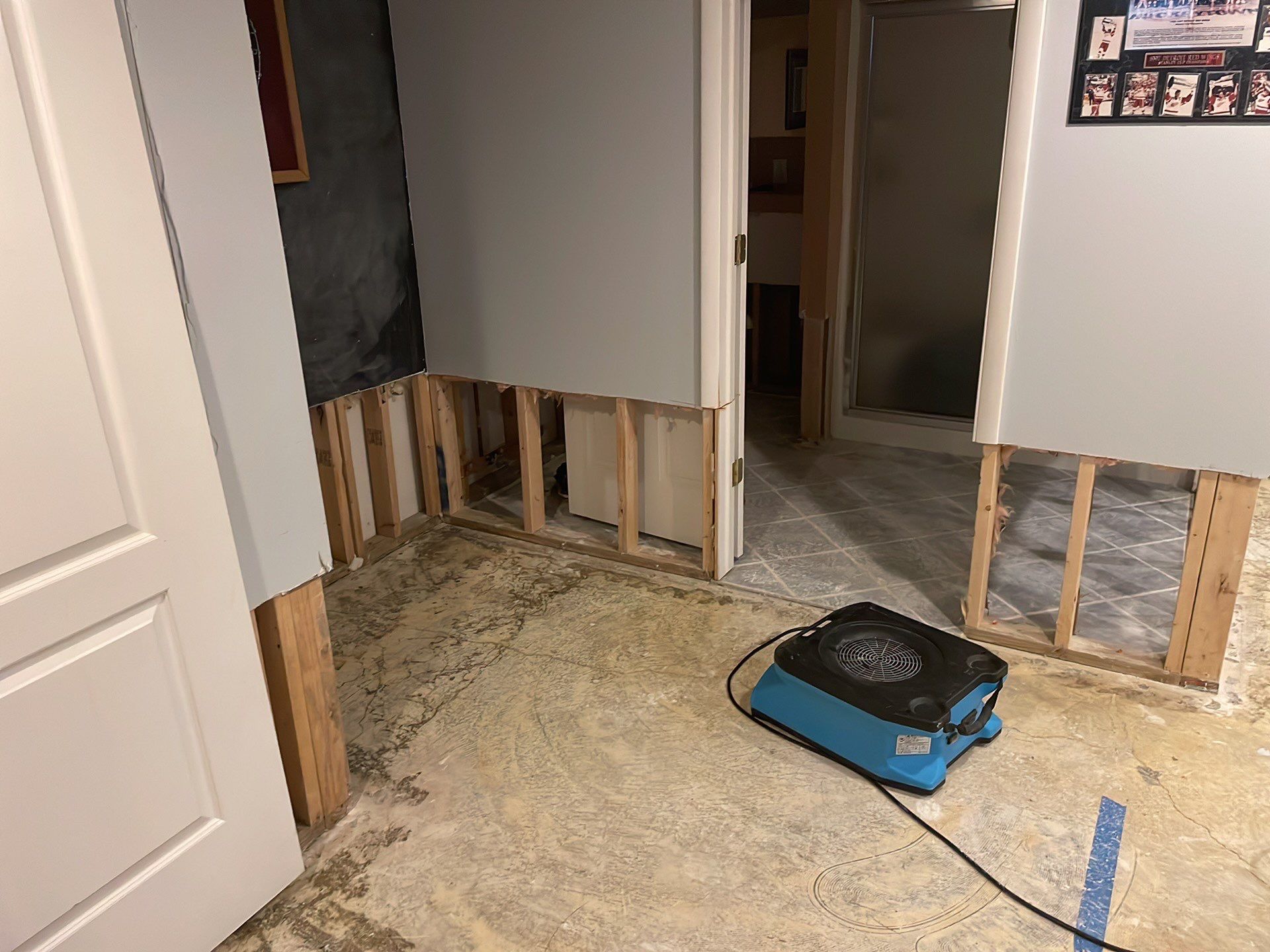 Project in Farmington Hills by EzDry Water Mitigation & Property Restoration