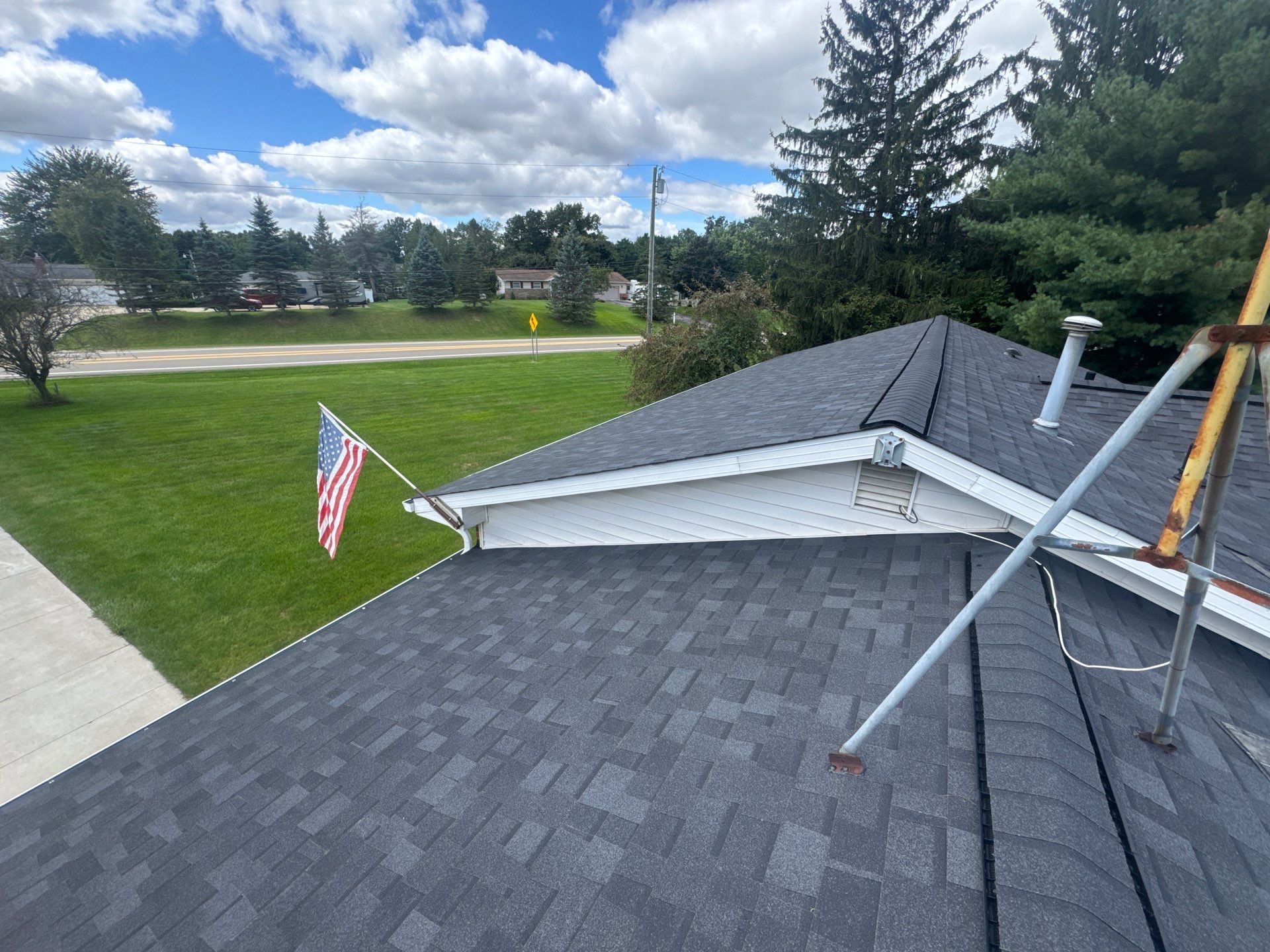 Roof Replacement using Owens Corning Onyx Black by 180 Contractors