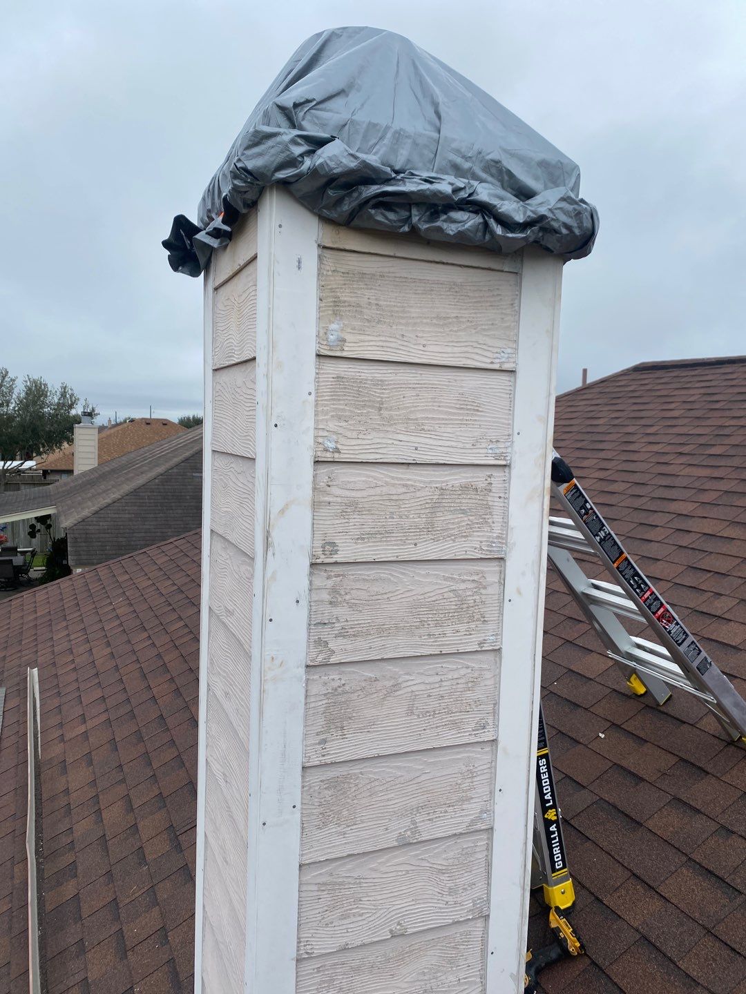 Residential Roofing Repair using Custom Fabricated Steel by Lighthouse Roofing