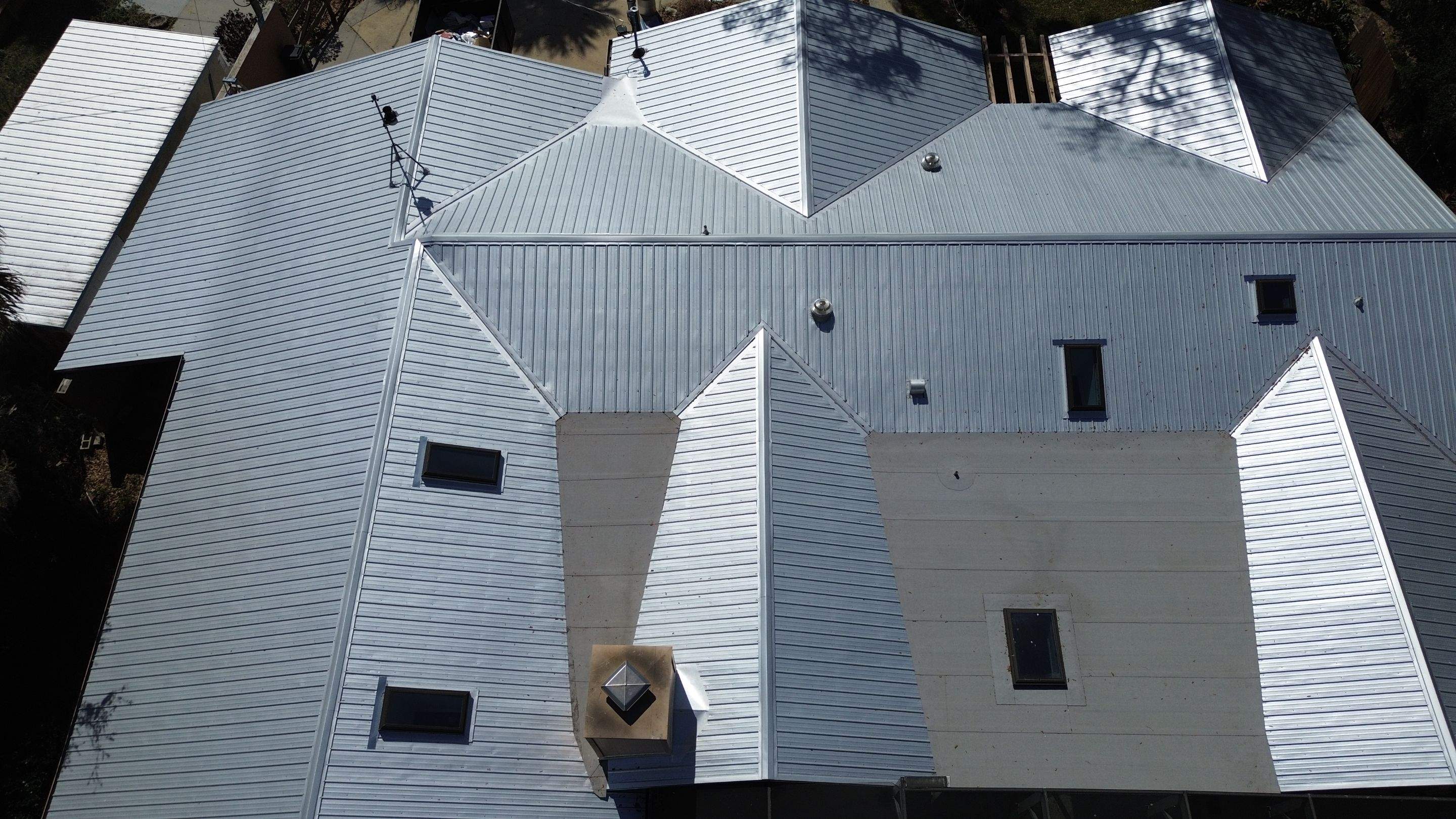 Ultra Rib Panel Galvalume Finish by Gold Key Roofing