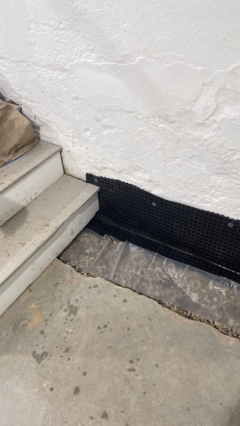 Interior Drain Tile & Wall Drainage in Northeast Minneapolis by Waterproofing Northeast