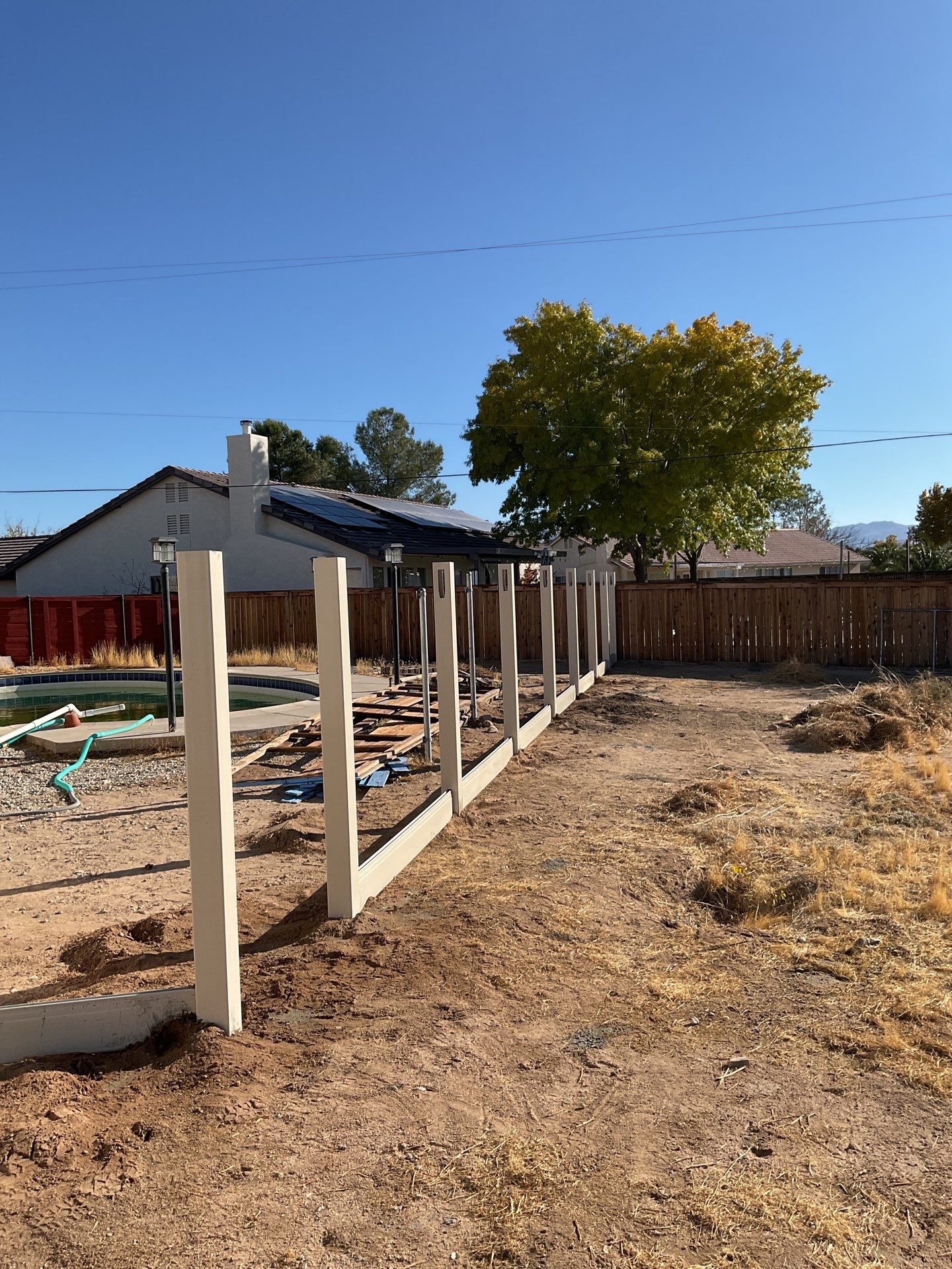 Fence Installation using Vinyl by Fence Guys Inc. 