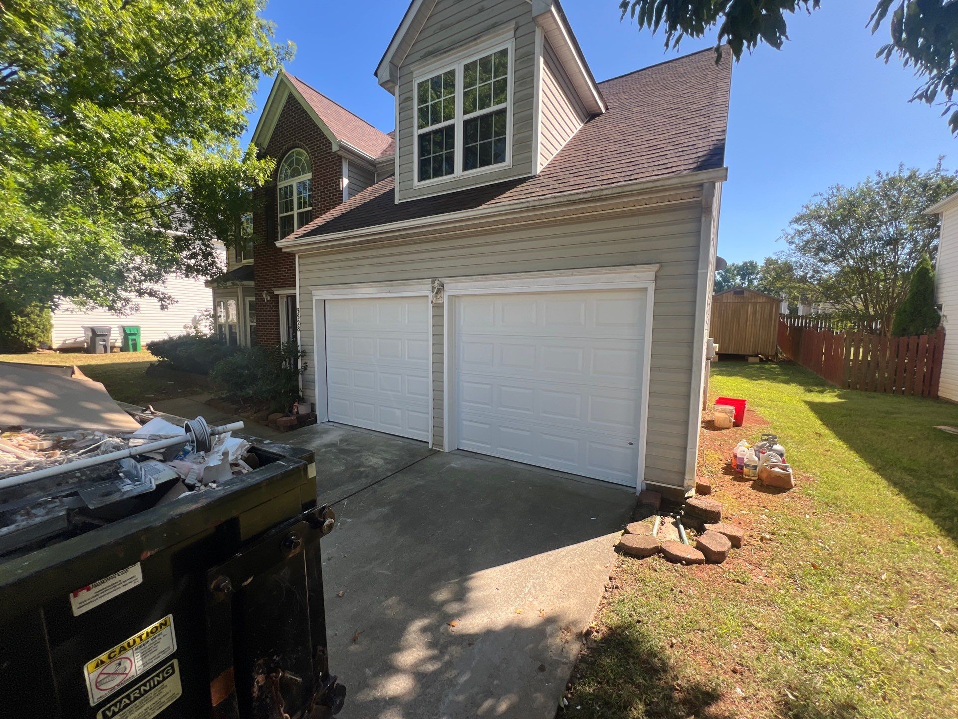 Fire Damage progress by Property Builders LLC