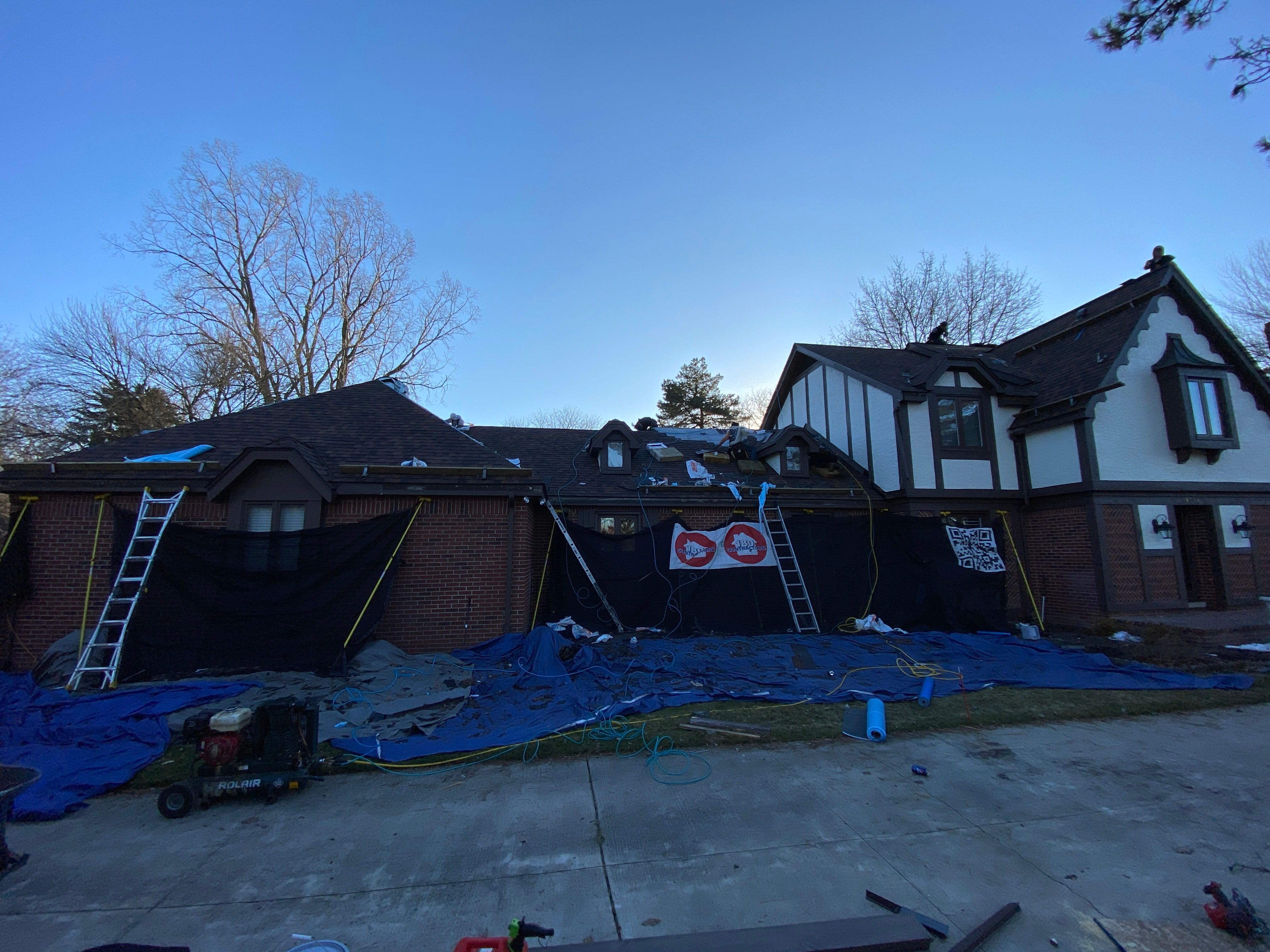 Roof Replacement using CertainTeed Landmark by 180 Contractors