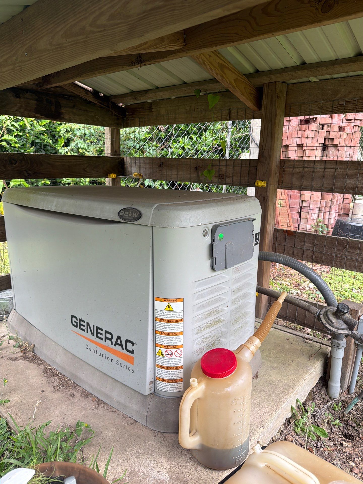 Residential Generac Standby Generator Preventative Maintenance in Conroe, Texas by GenTex Elite Services