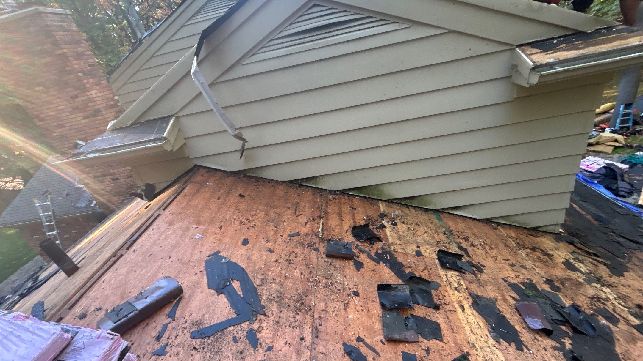 Roof Replacement using Owens Corning Slatestone Gray by 180 Contractors